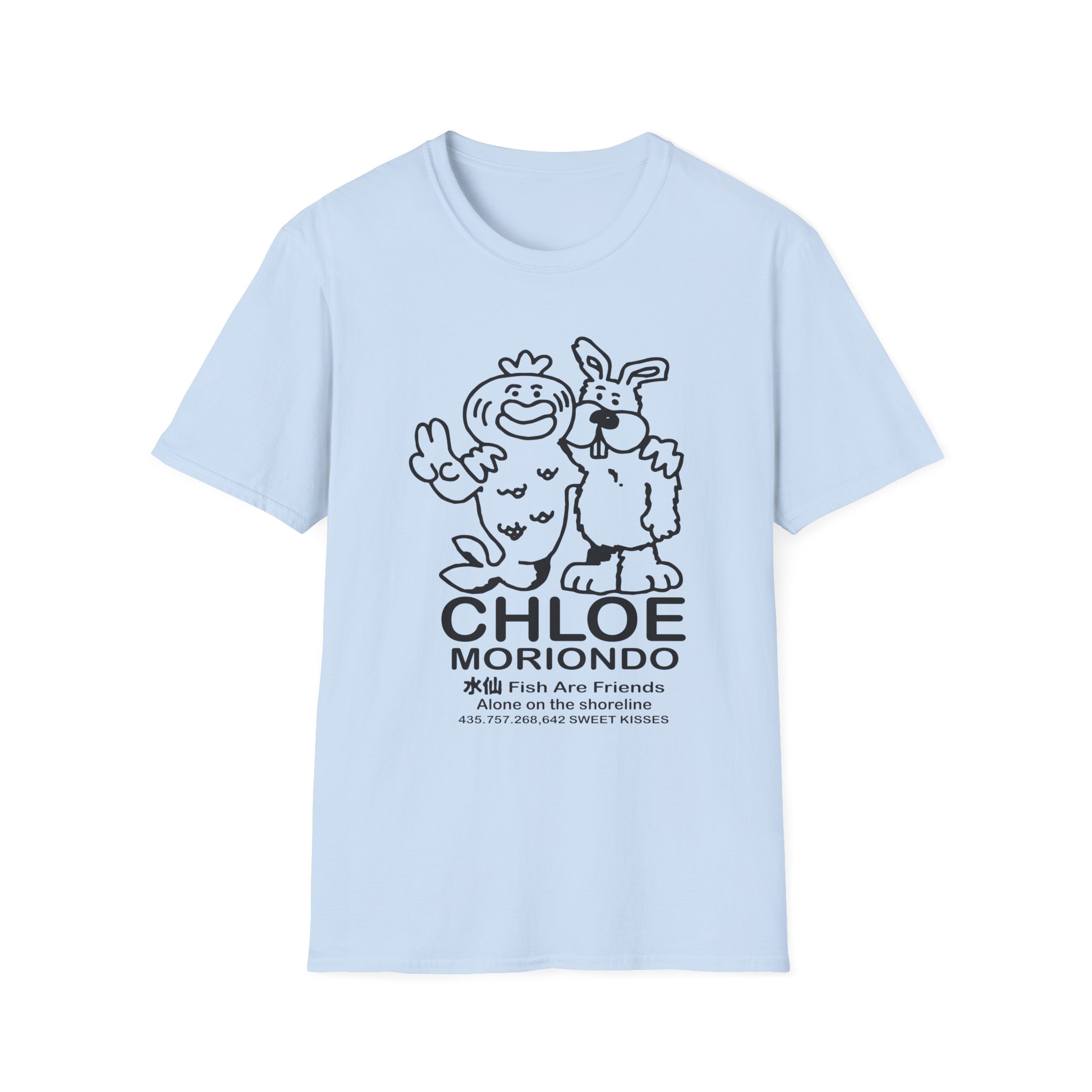 Chloe Moriondo Fish Are Friends Unisex Softstyle T-Shirt