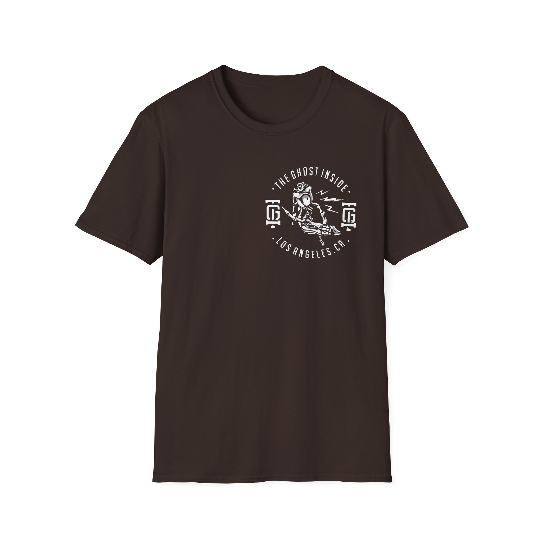 The Ghost Inside Skeleton Hand Unisex Softstyle T-Shirt