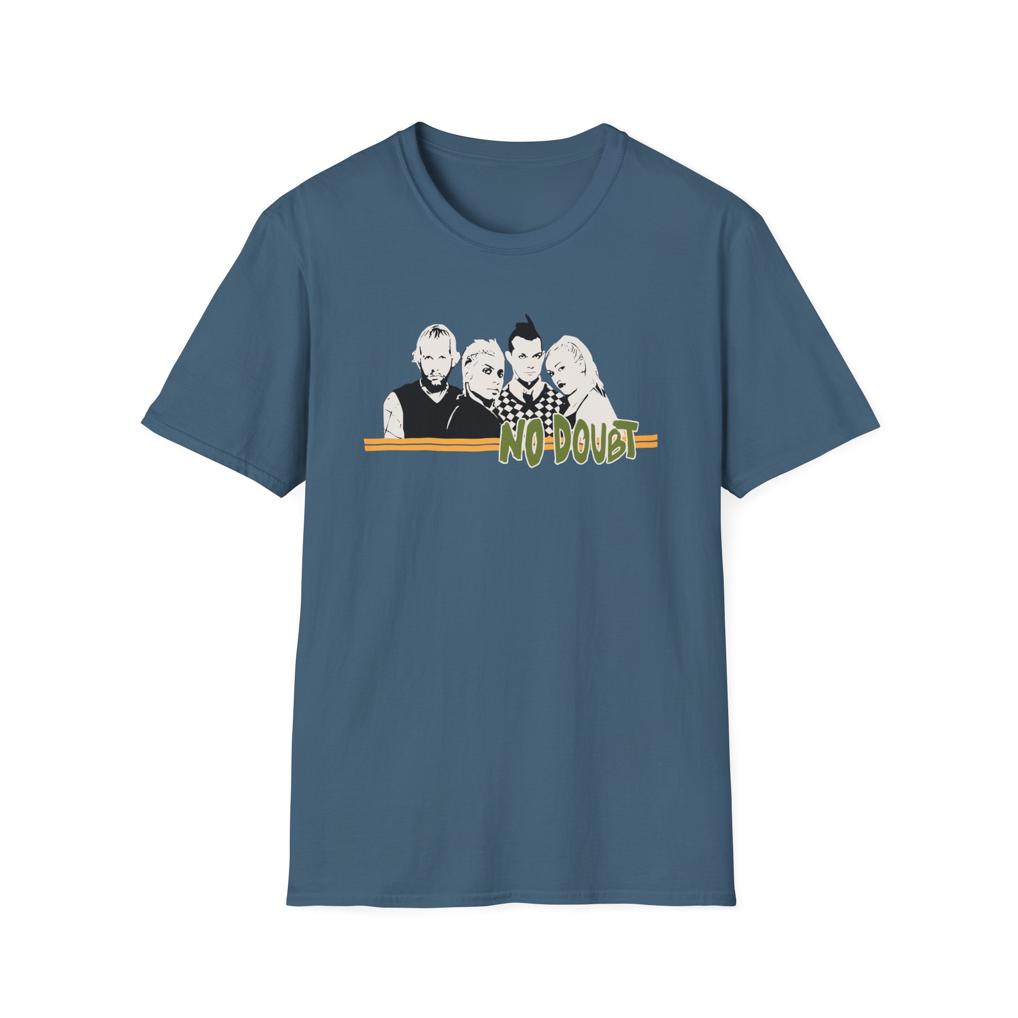 No Doubt Stripe Unisex Softstyle T-Shirt