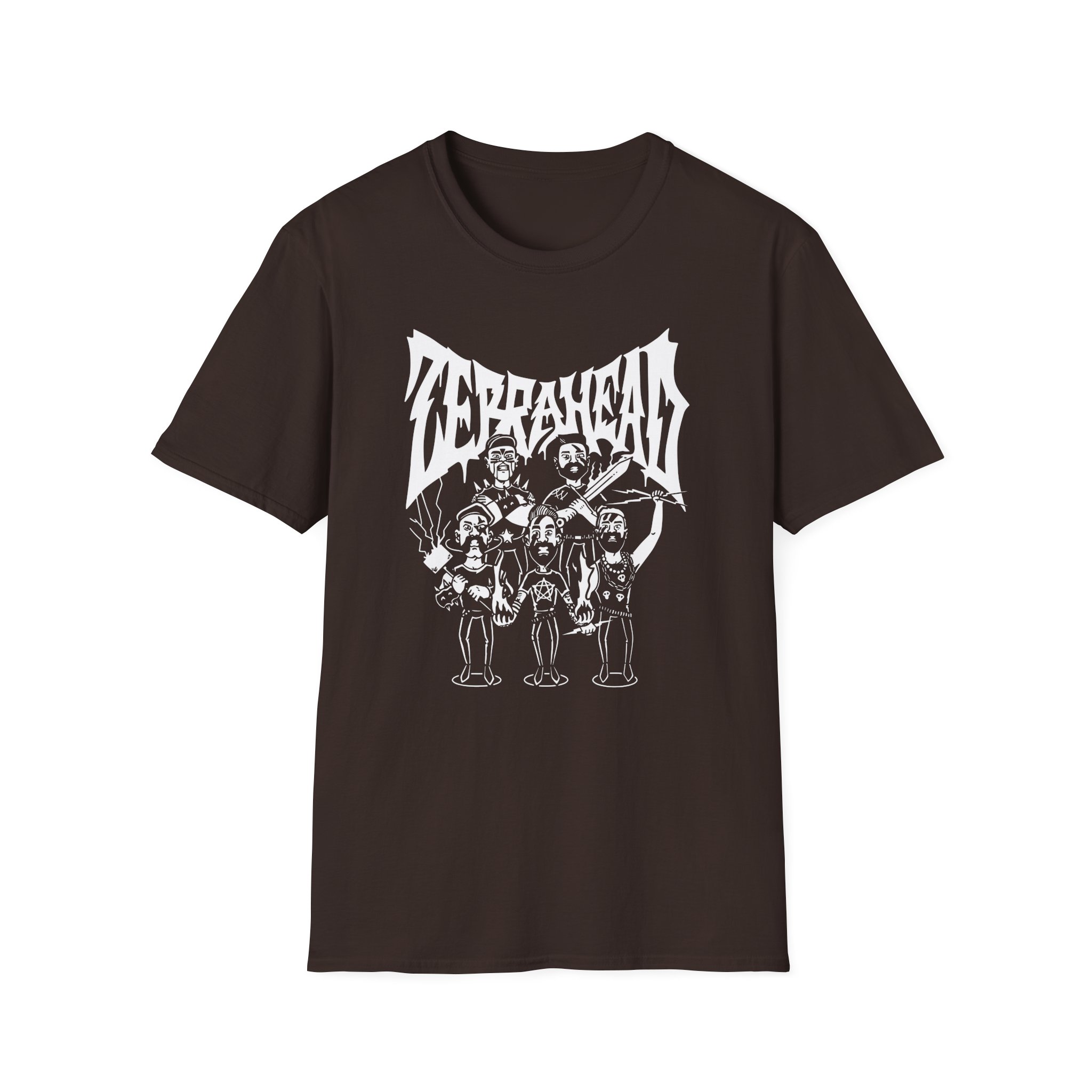 Zebrahead Goth Unisex Softstyle T-Shirt