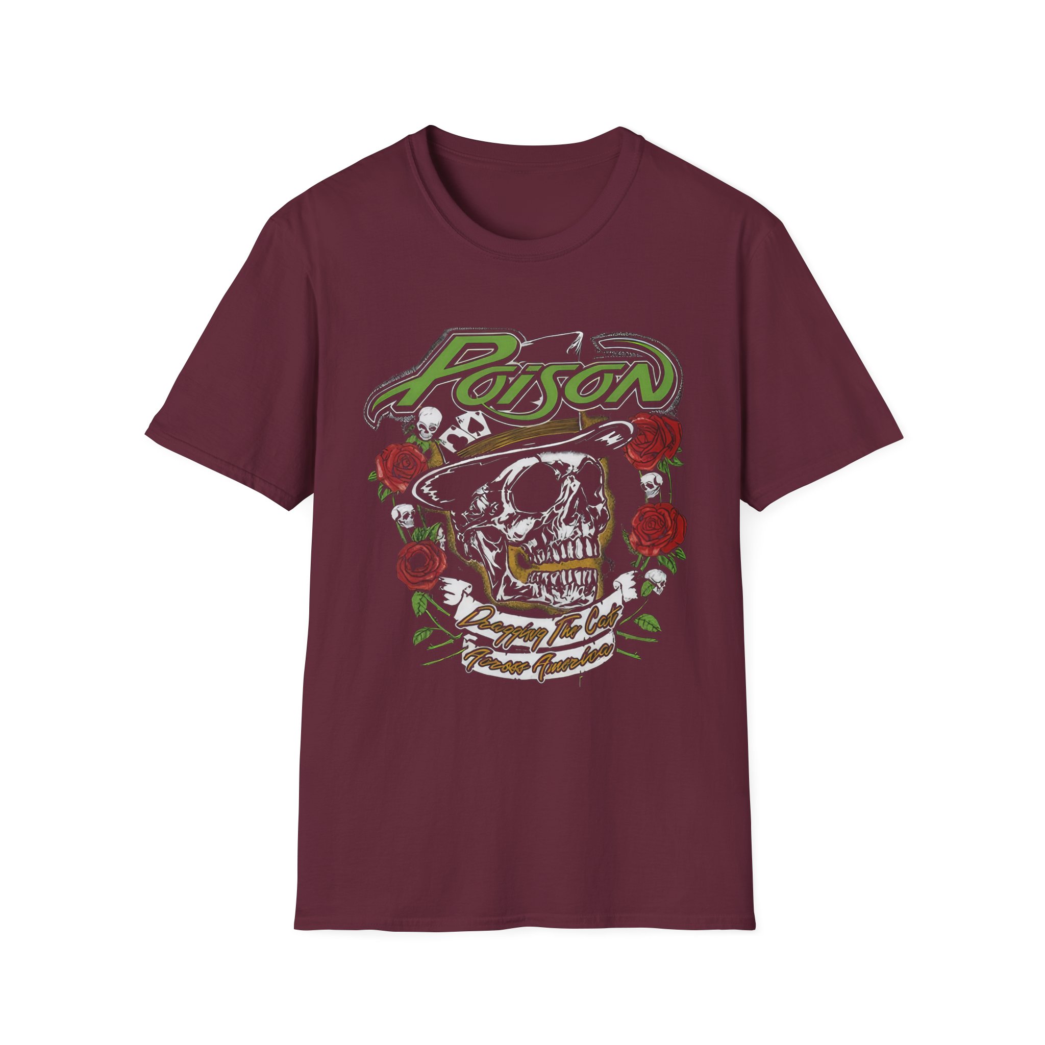 Poison Dragging the Cat Unisex Softstyle T-Shirt