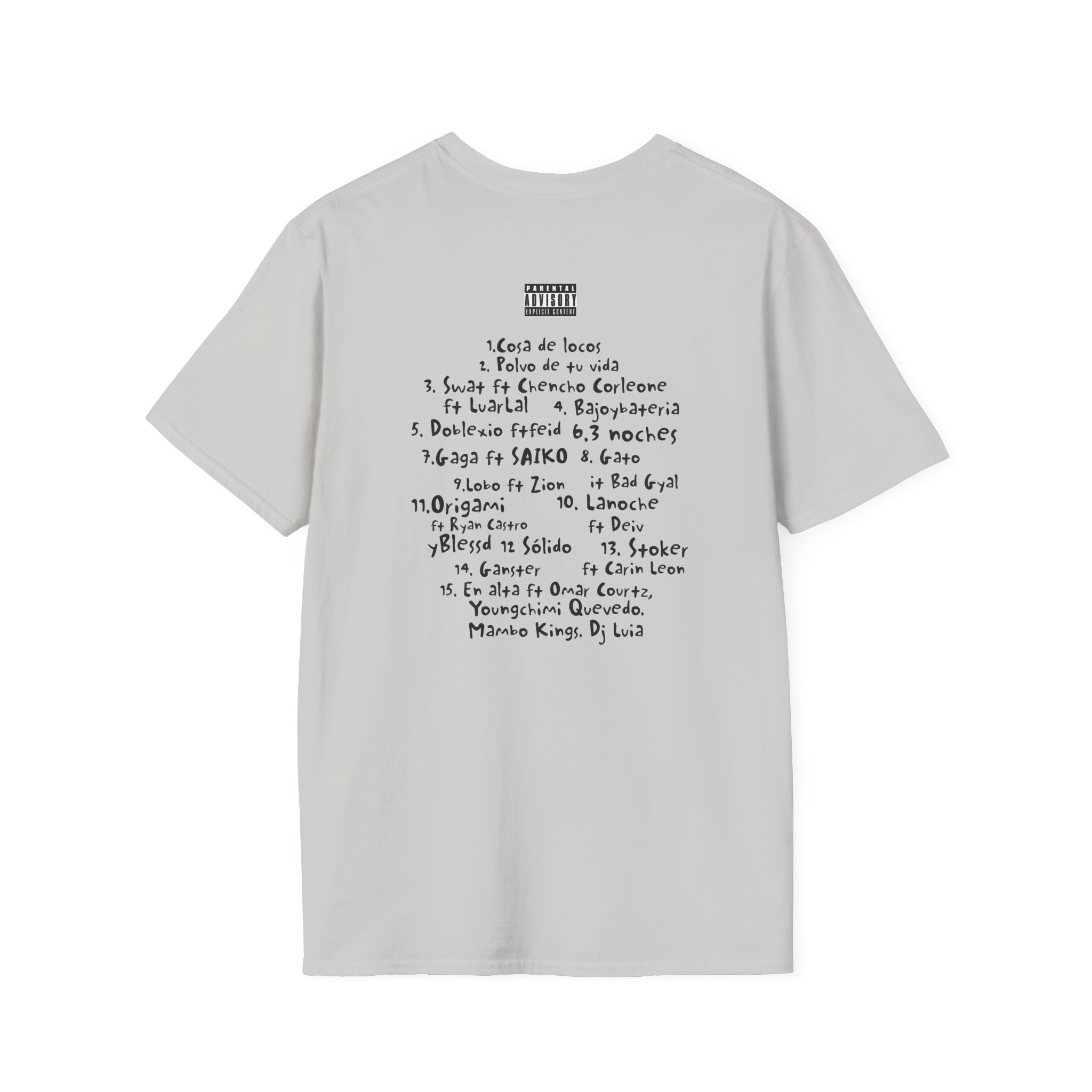 J Balvin Rayo Silver Car Unisex Softstyle T-Shirt
