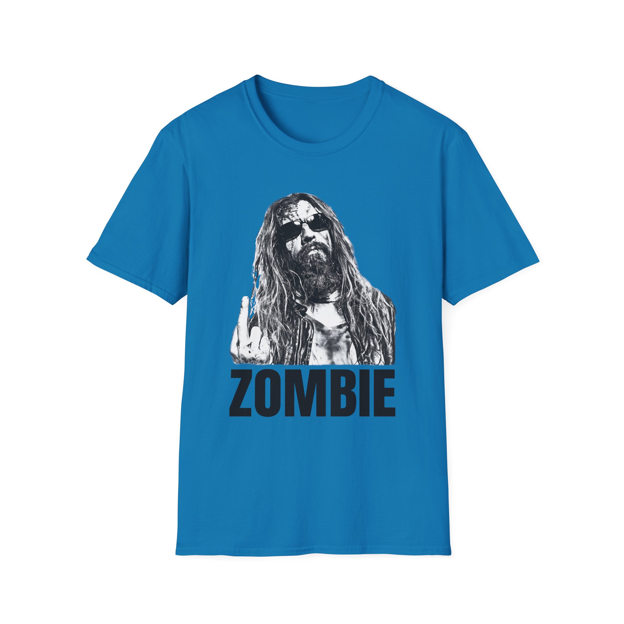 Rob Zombie No F***s Given Unisex Softstyle T-Shirt