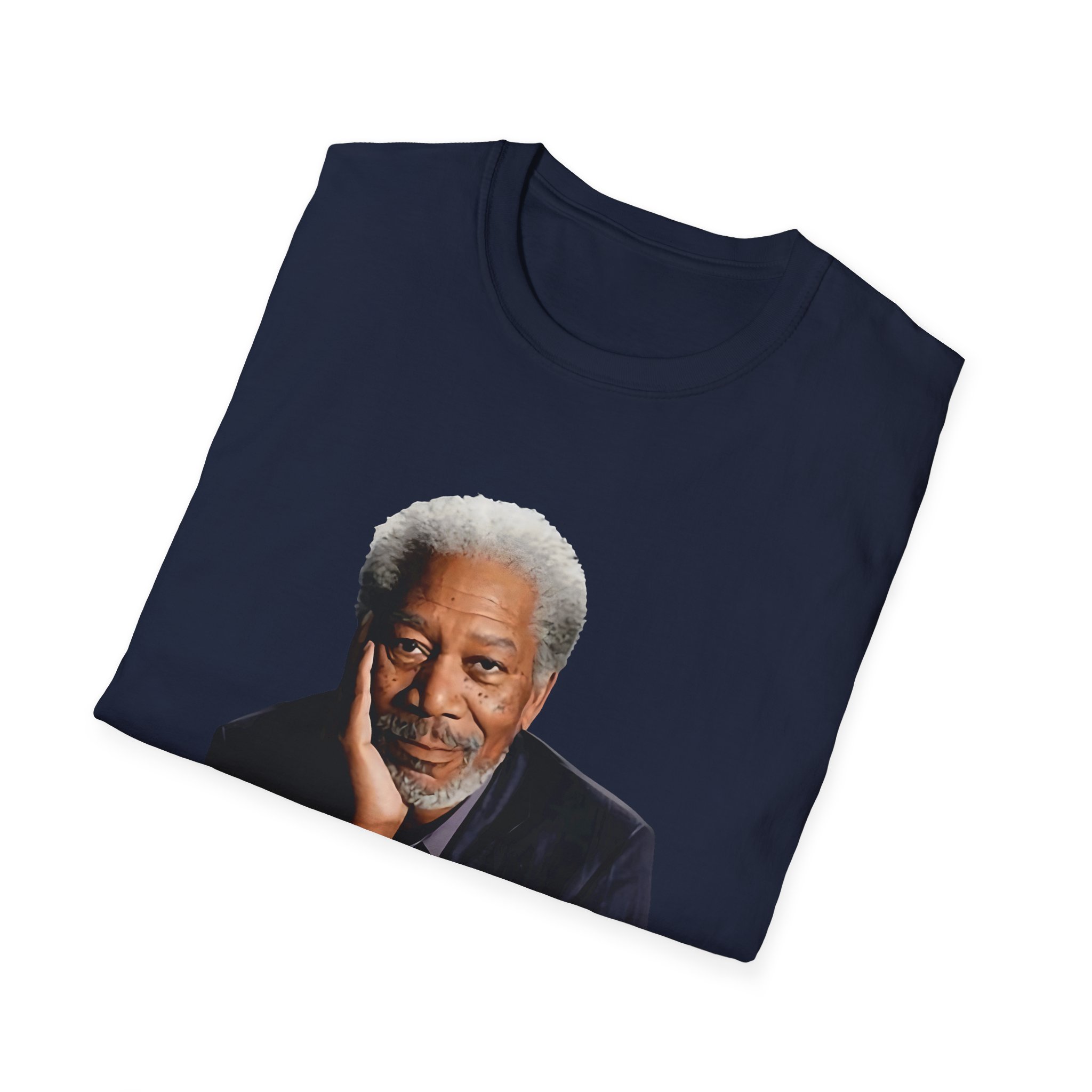 Morgan Freeman Ass Bigger Titties Unisex Softstyle T-Shirt