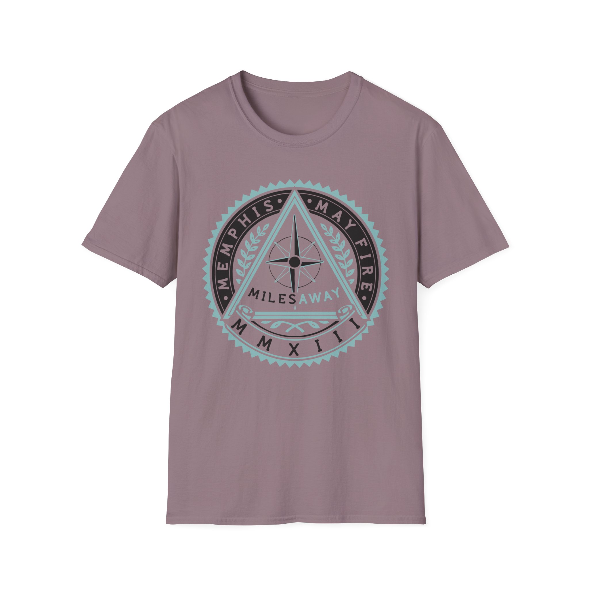 Memphis May Fire Miles Away Unisex Softstyle T-Shirt