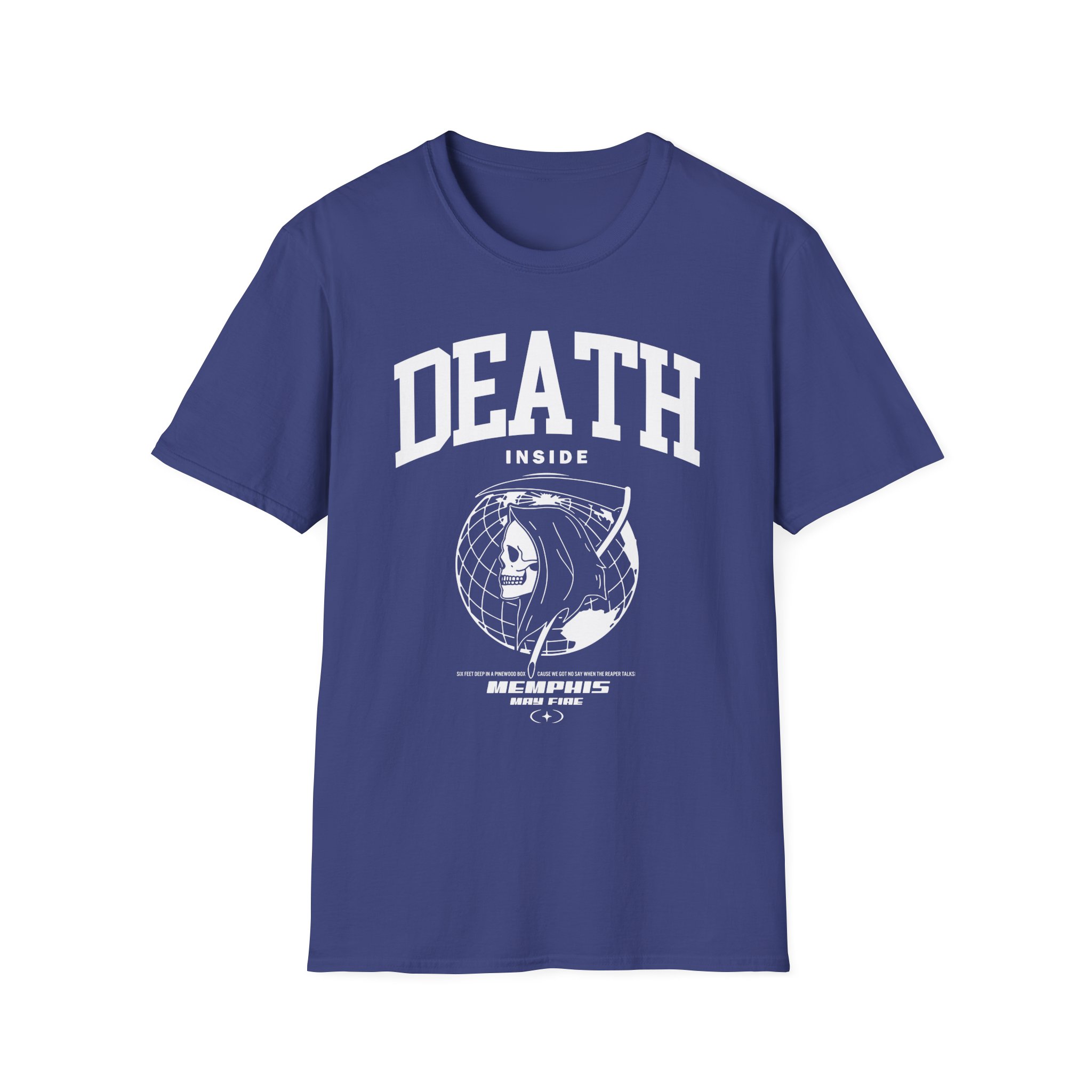 Memphis May Fire Death Inside Spider Unisex Softstyle T-Shirt