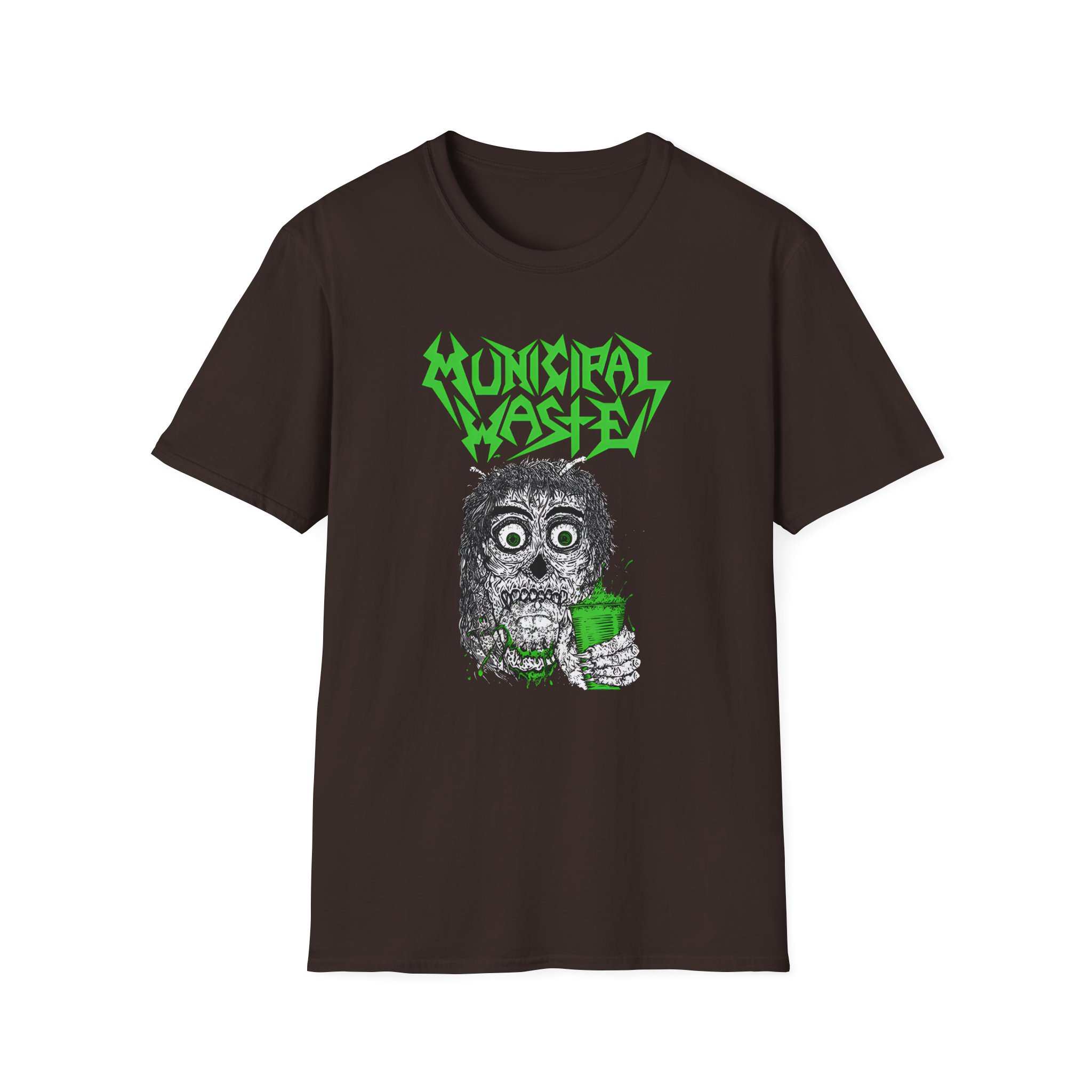 Municipal Waste Beer Zombie Unisex Softstyle T-Shirt