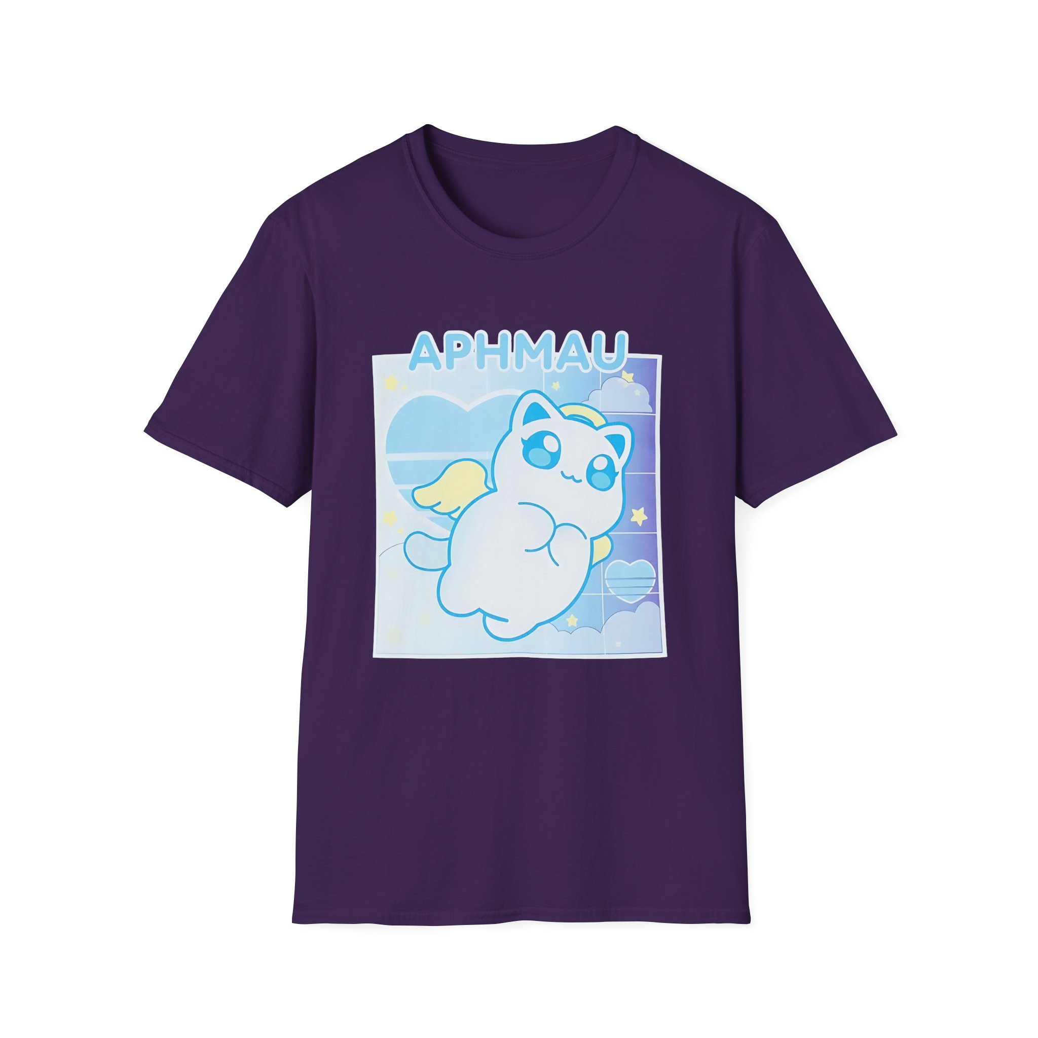Aphmau Angel Cat Unisex Softstyle T-Shirt