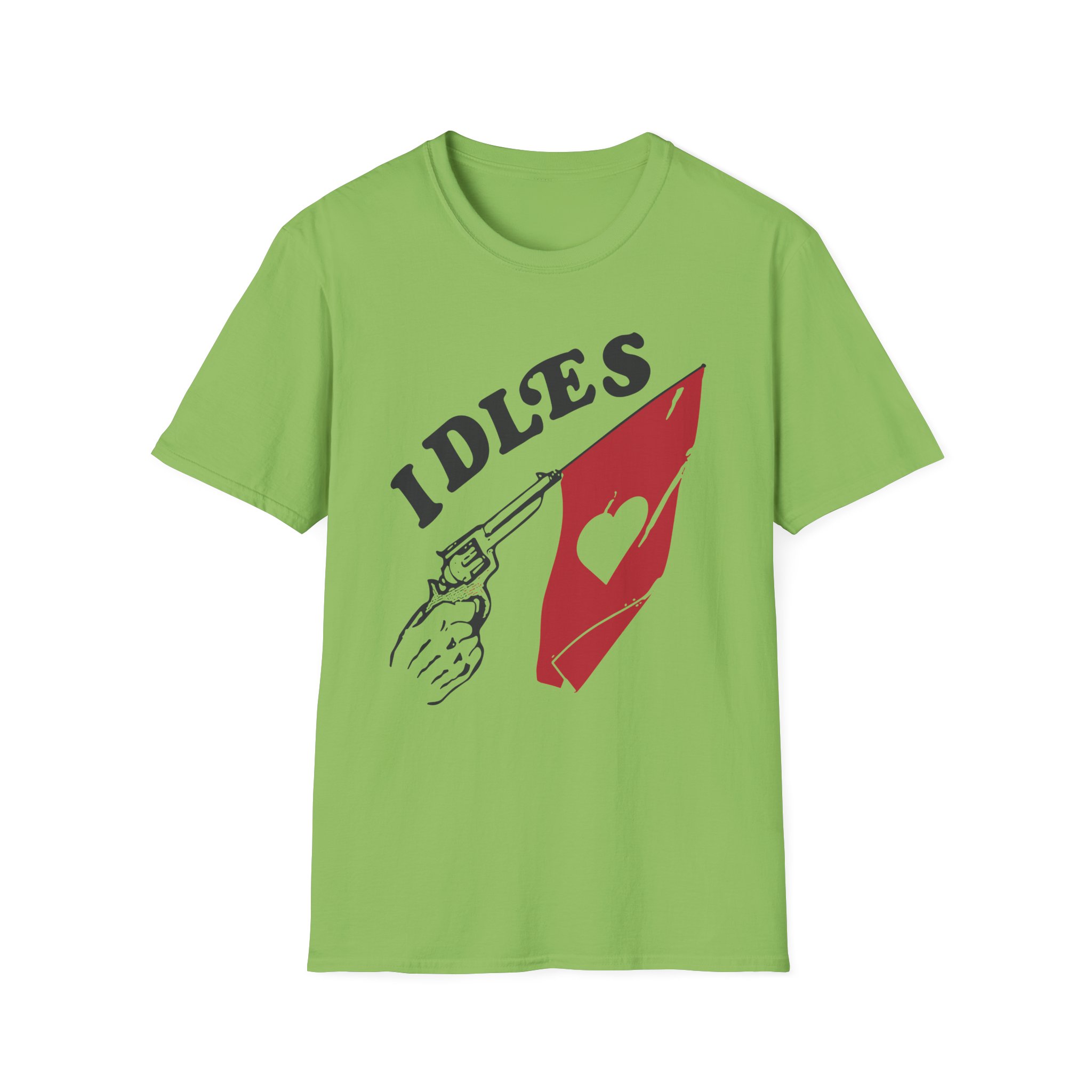 Idles Hearts Unisex Softstyle T-Shirt