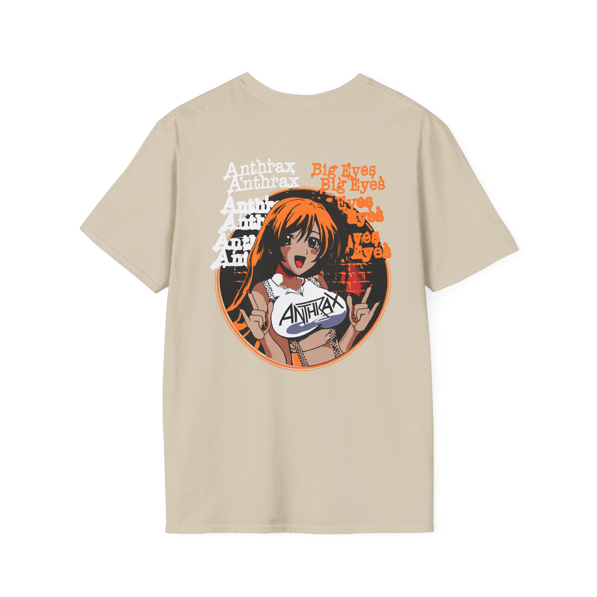 Anthrax Big Eyes Unisex Softstyle T-Shirt