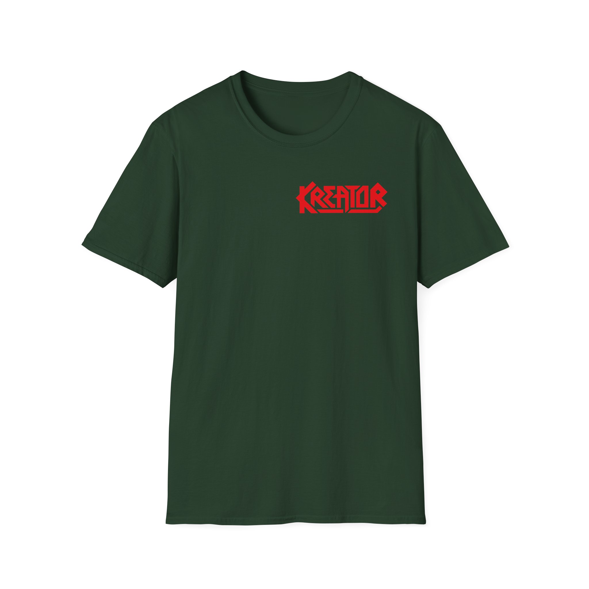 Kreator K-line Pentagram Unisex Softstyle T-Shirt