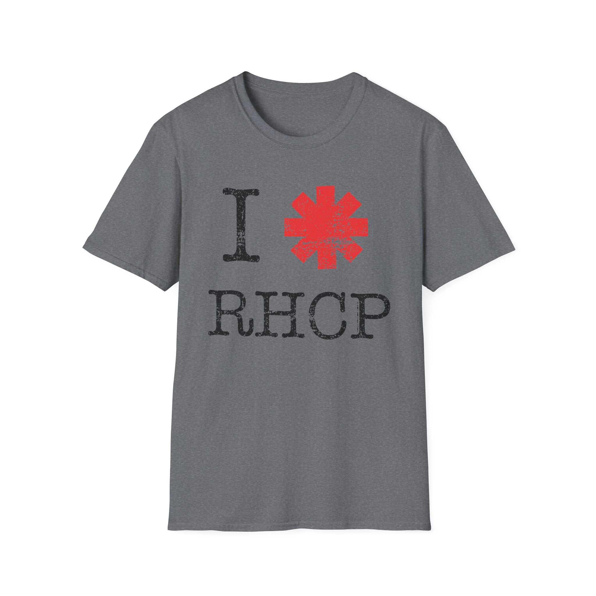 Red Hot Chili Peppers I Heart Rhcp Unisex Softstyle T-Shirt