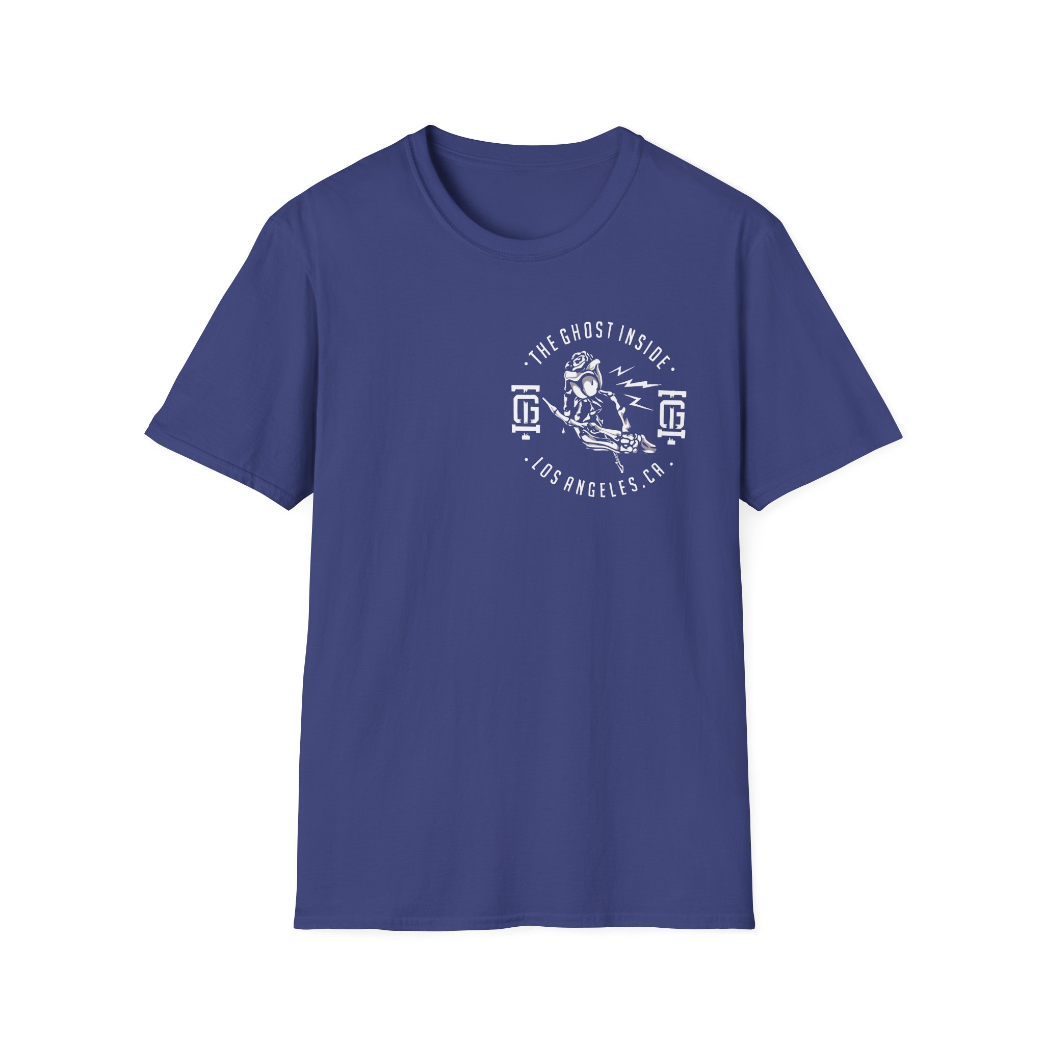 The Ghost Inside Skeleton Hand Unisex Softstyle T-Shirt