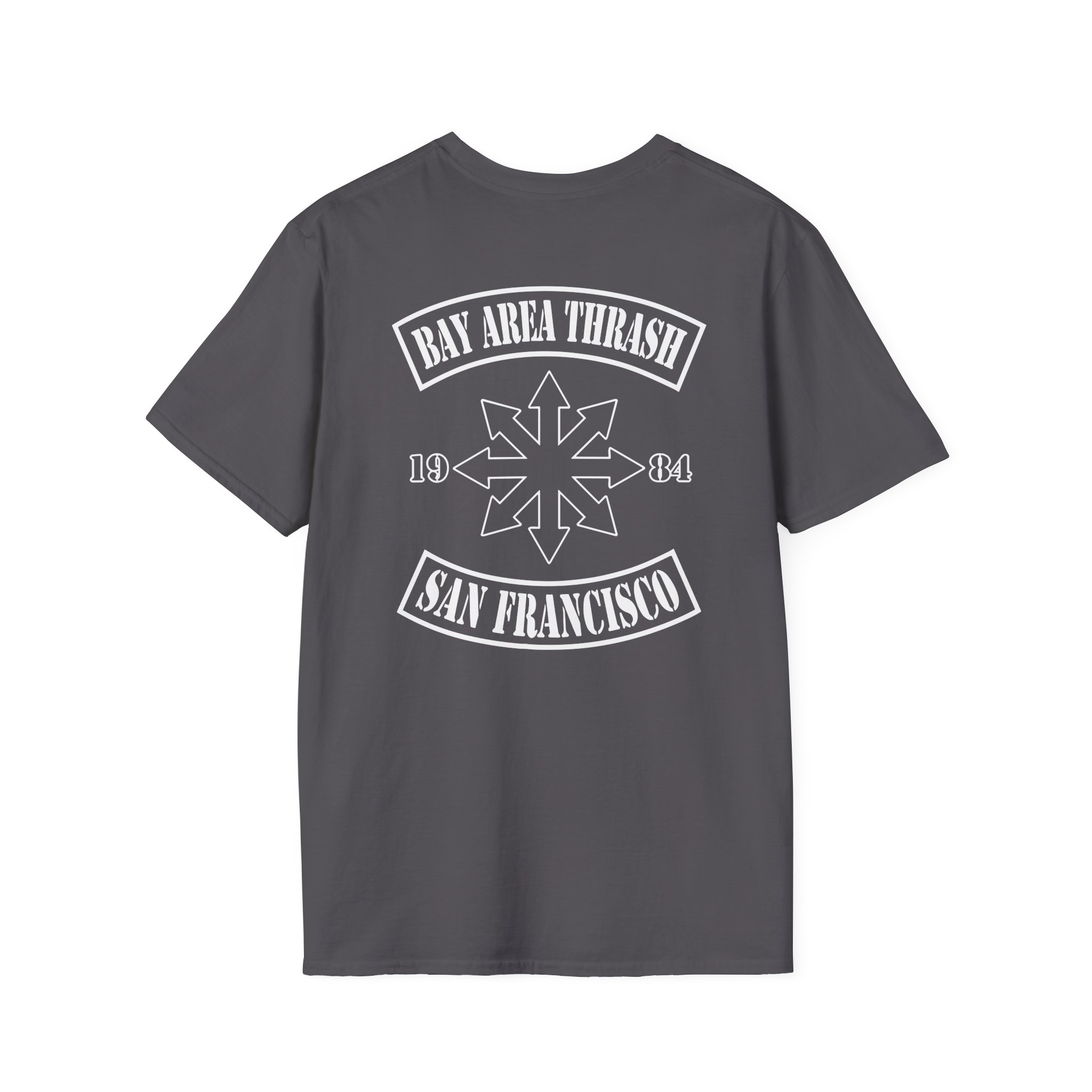 Heathen Bay Area Thrash Unisex Softstyle T-Shirt