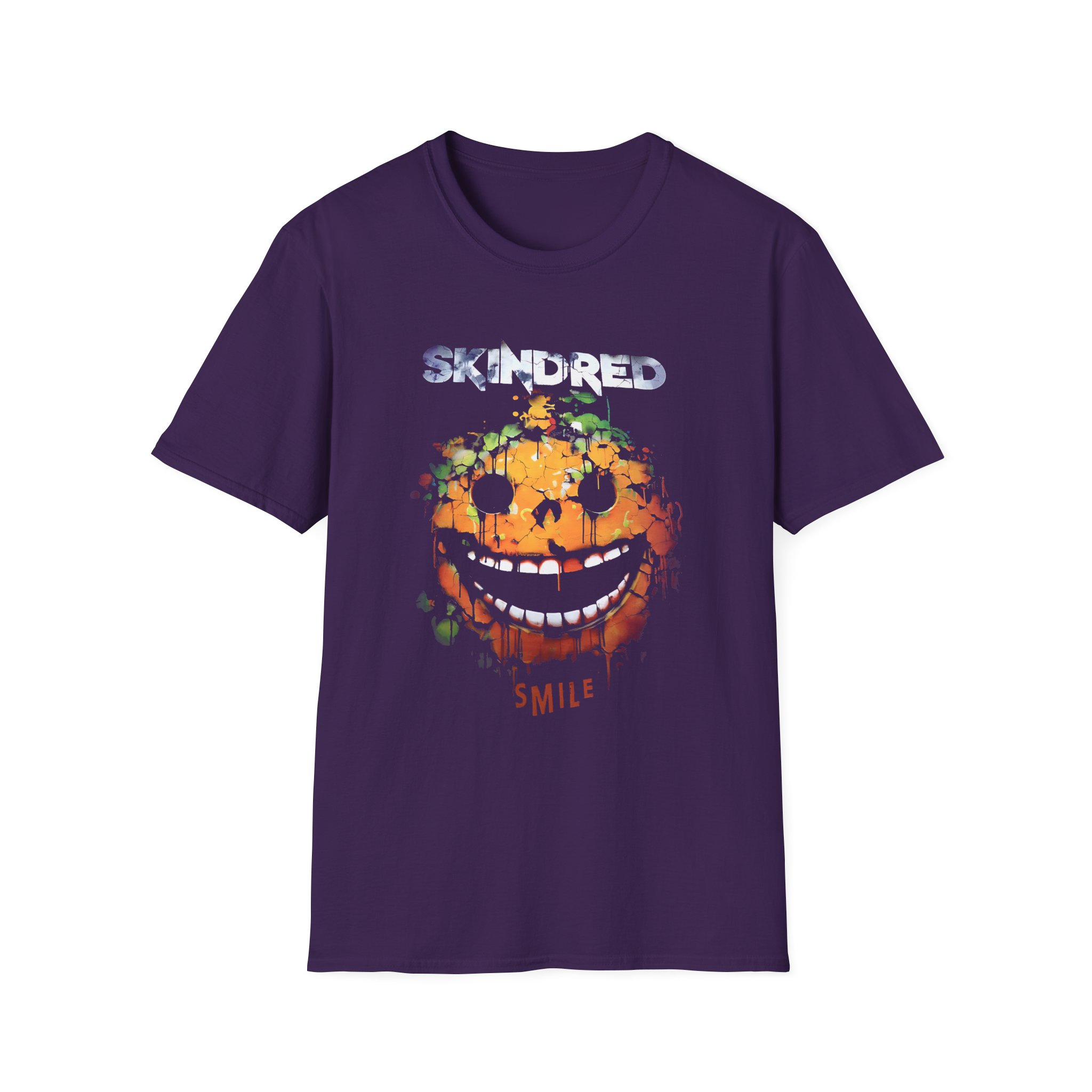 Skindred Smile Halloween Unisex Softstyle T-Shirt