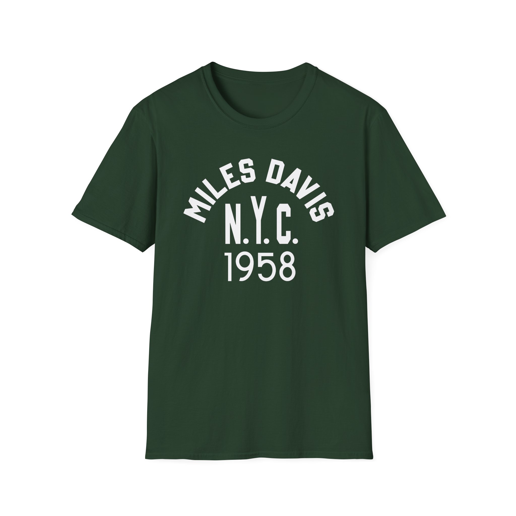 Miles Davis 1958 Unisex Softstyle T-Shirt