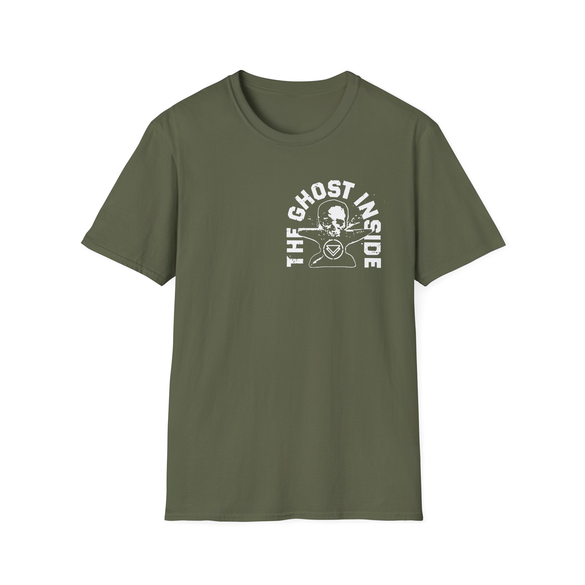The Ghost Inside Anvil Skull Unisex Softstyle T-Shirt
