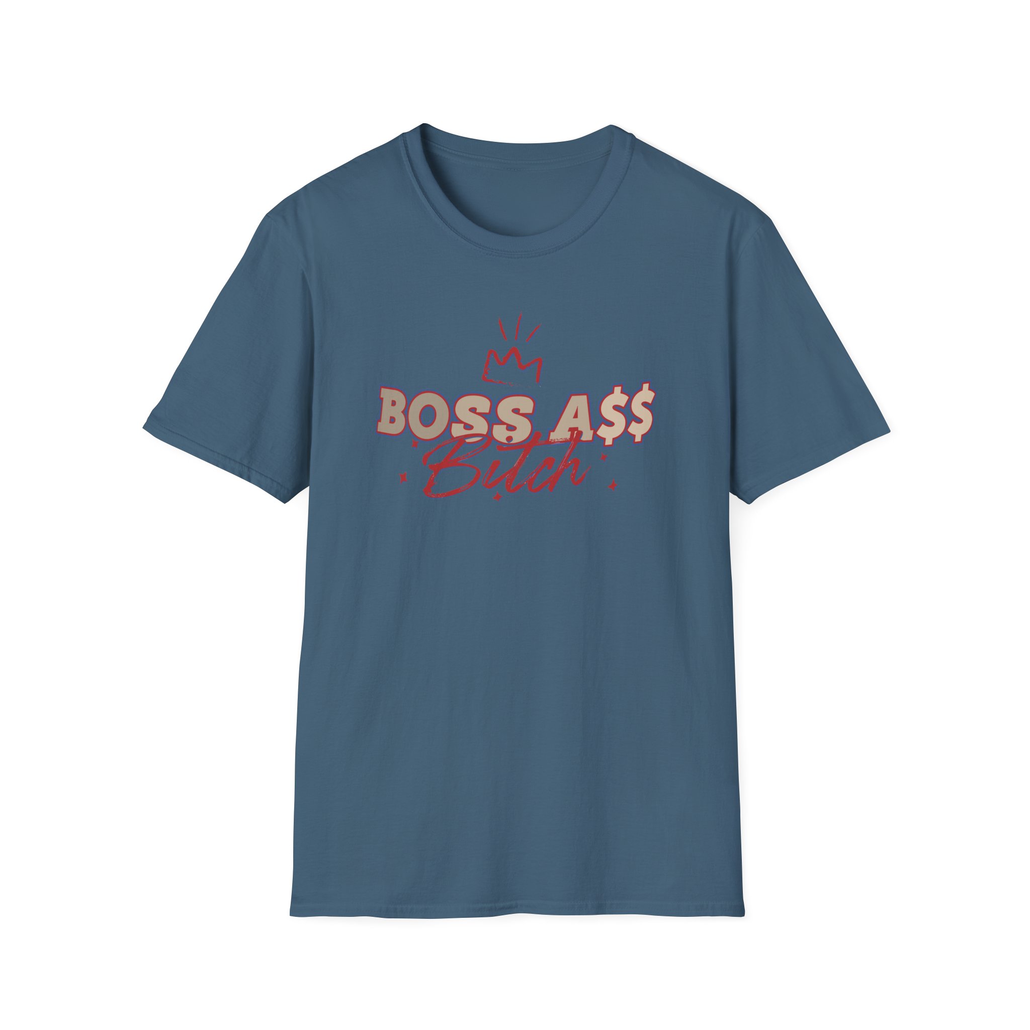 Ted Lasso Boss Ass Bitch Unisex Softstyle T-Shirt