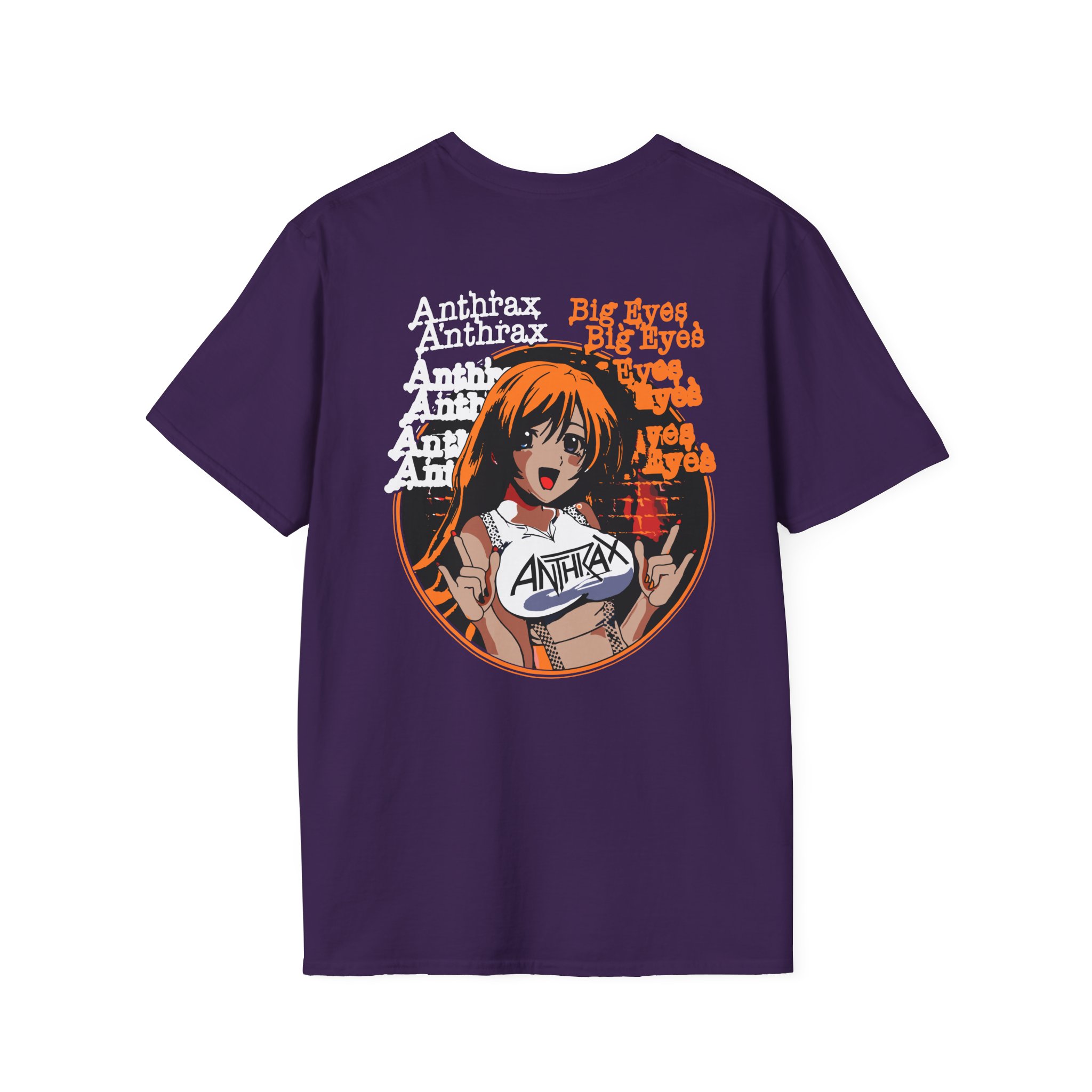 Anthrax Big Eyes Unisex Softstyle T-Shirt