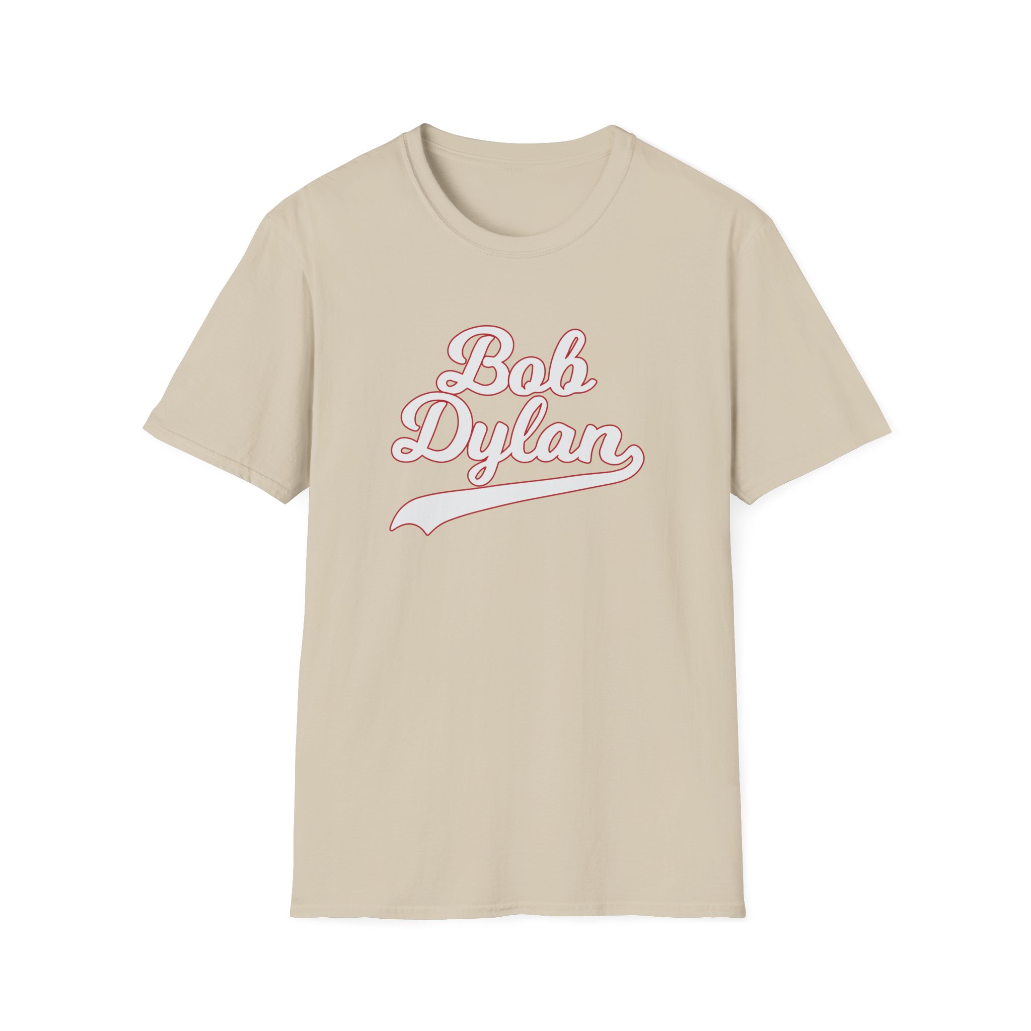 Bob Dylan Varsity Logo Unisex Softstyle T-Shirt