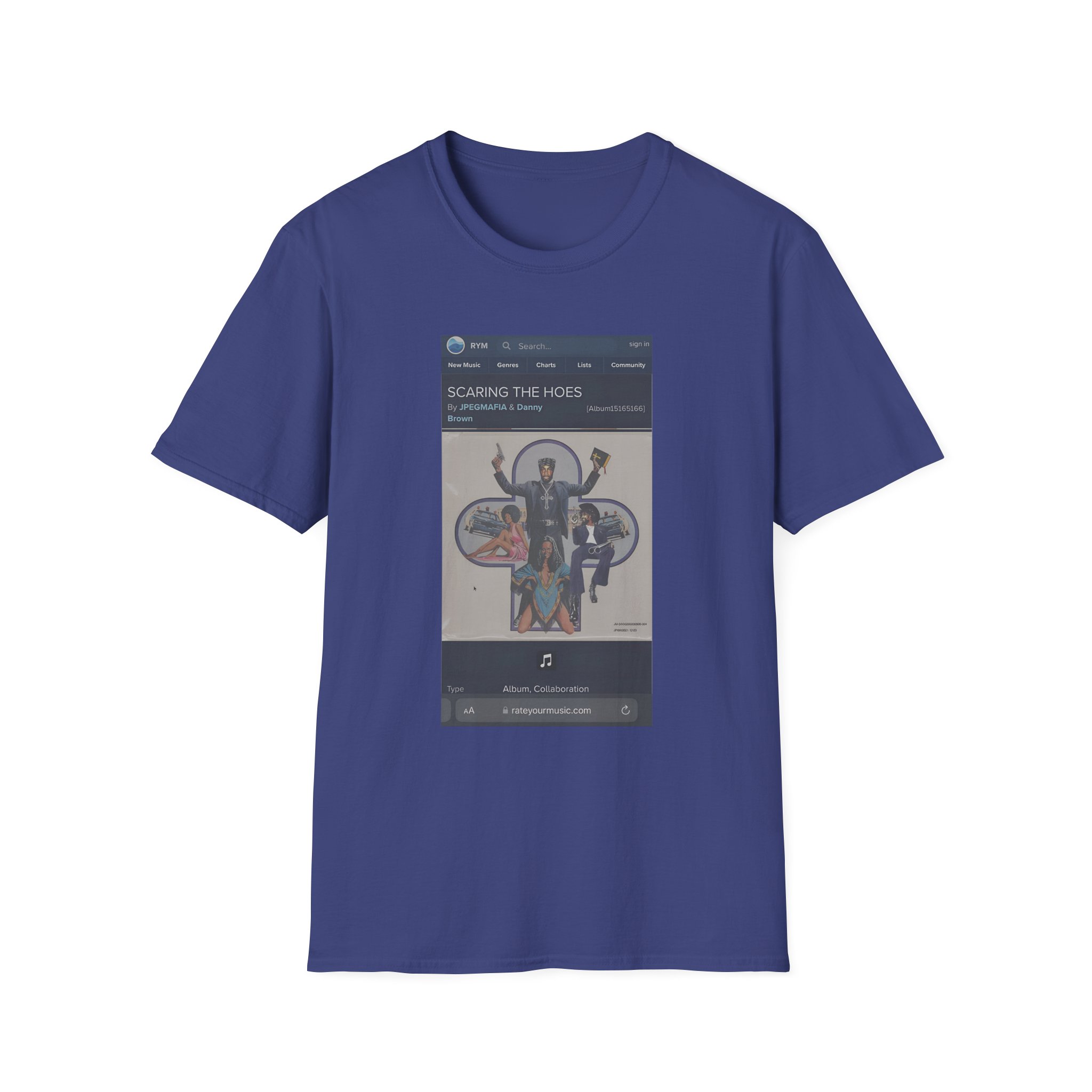 Jpegmafia RYM Hoes Unisex Softstyle T-Shirt