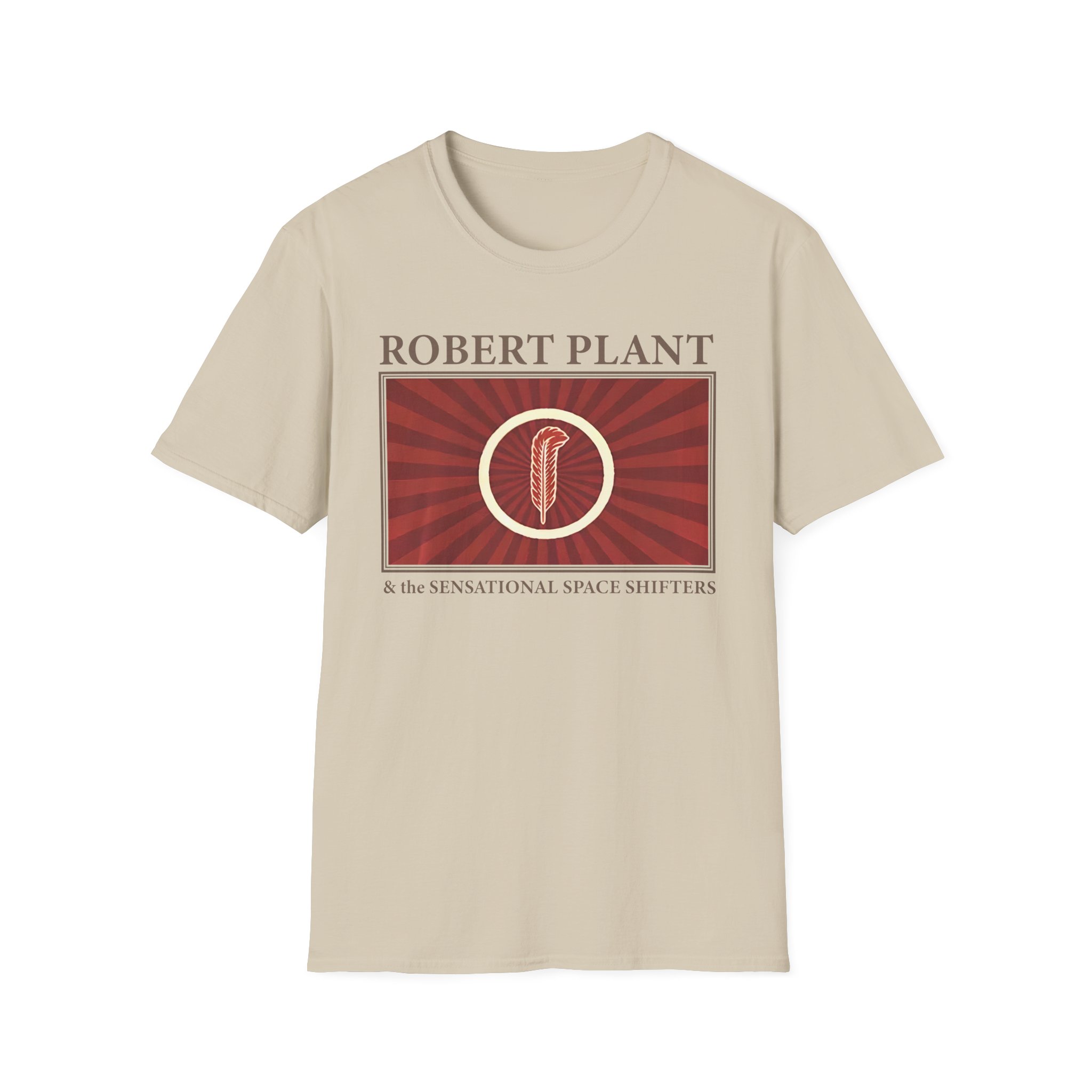 Robert Plant Feather Section Unisex Softstyle T-Shirt