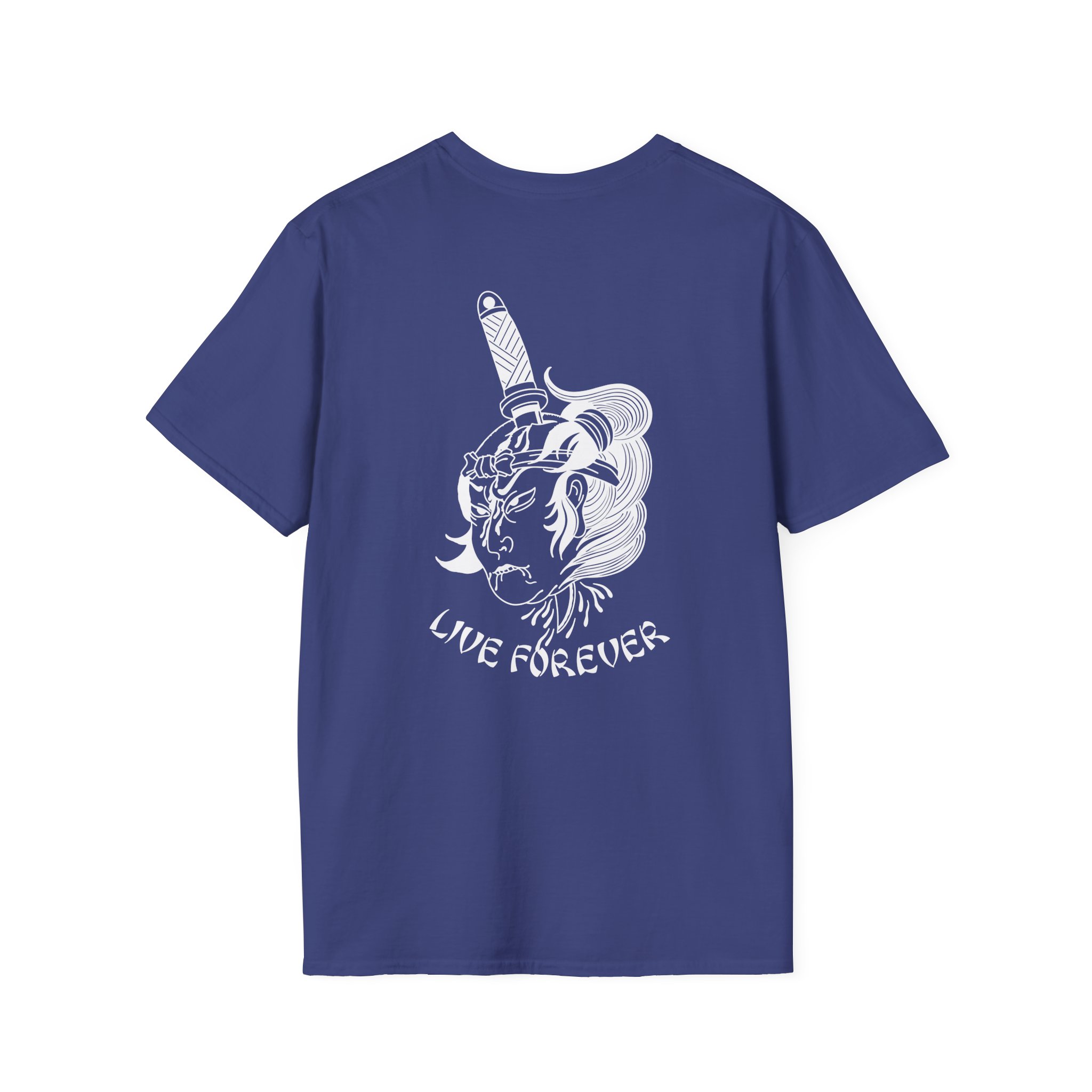 Born From Pain Live Forever Unisex Softstyle T-Shirt