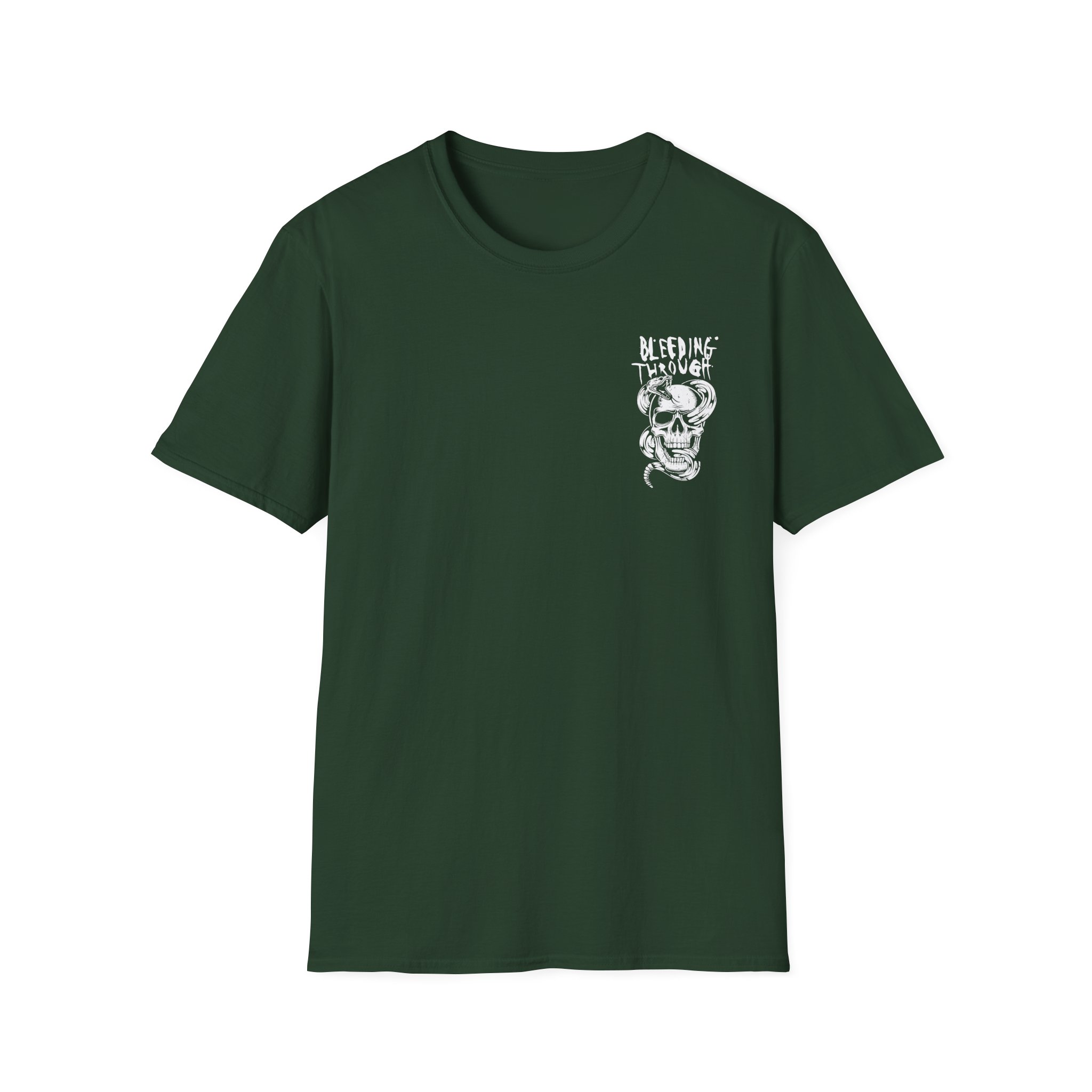 Bleeding Through SNAKE Unisex Softstyle T-Shirt