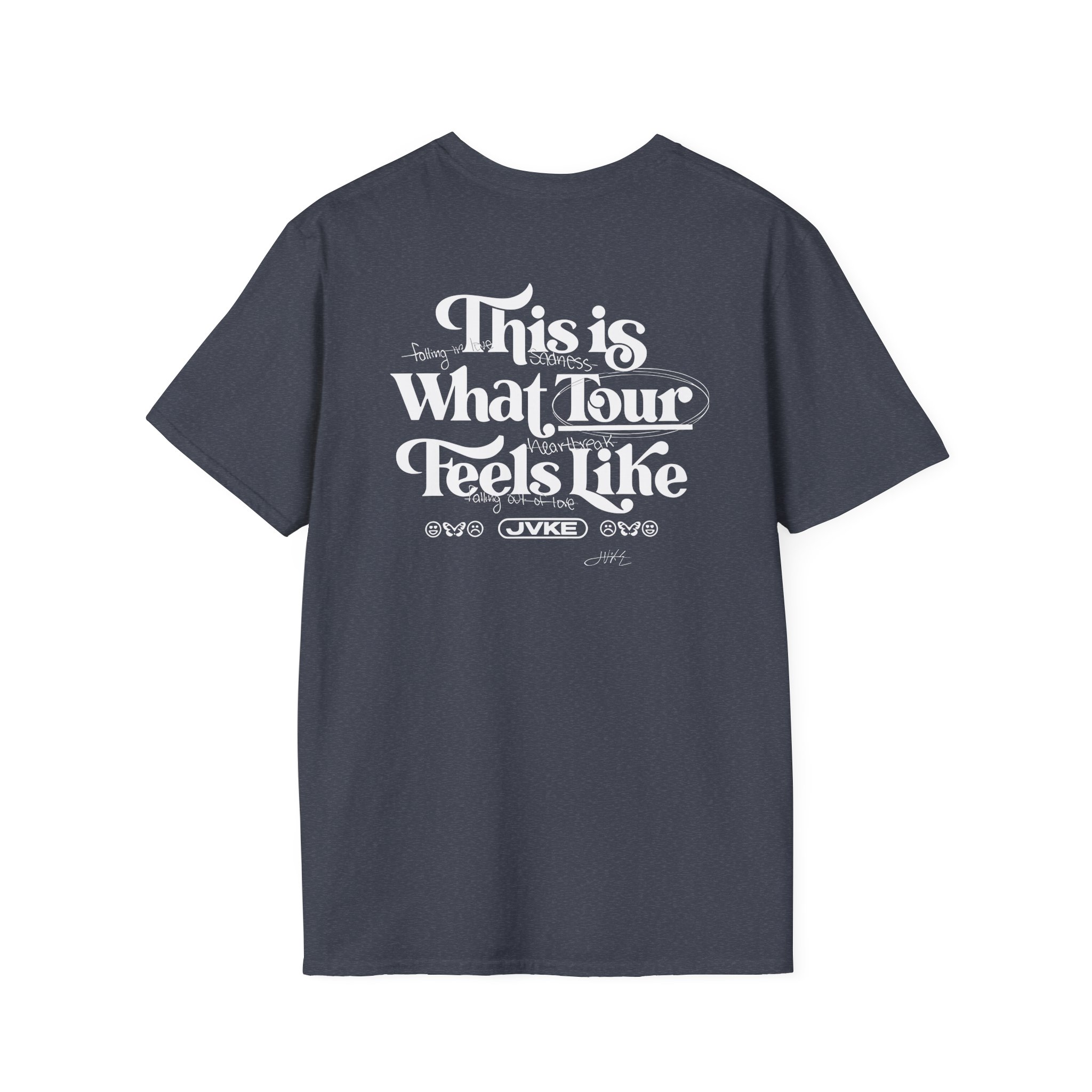 Jvke What Tour Feels Like Unisex Softstyle T-Shirt