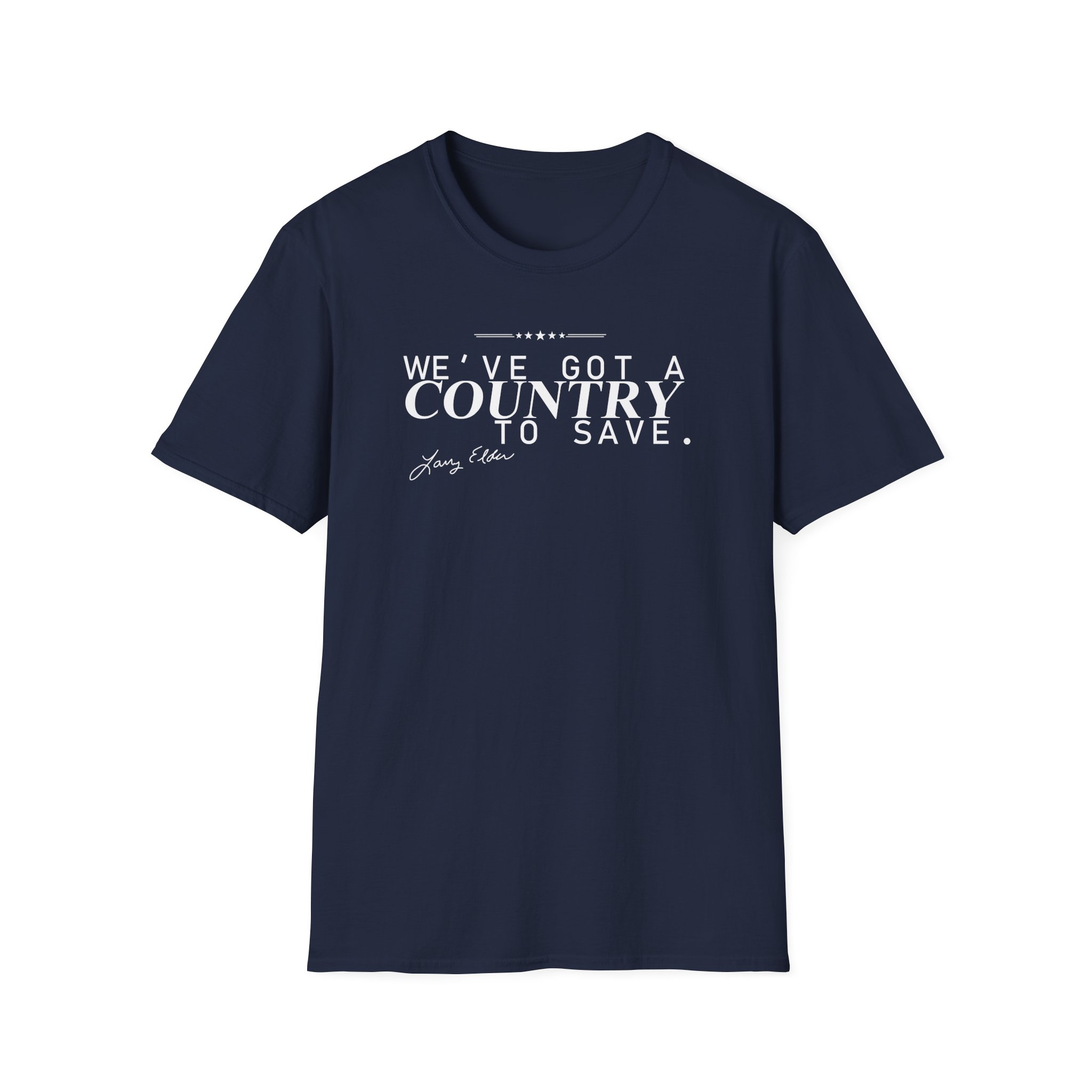 Larry Elder Our Country unisex softstyle t-shirt