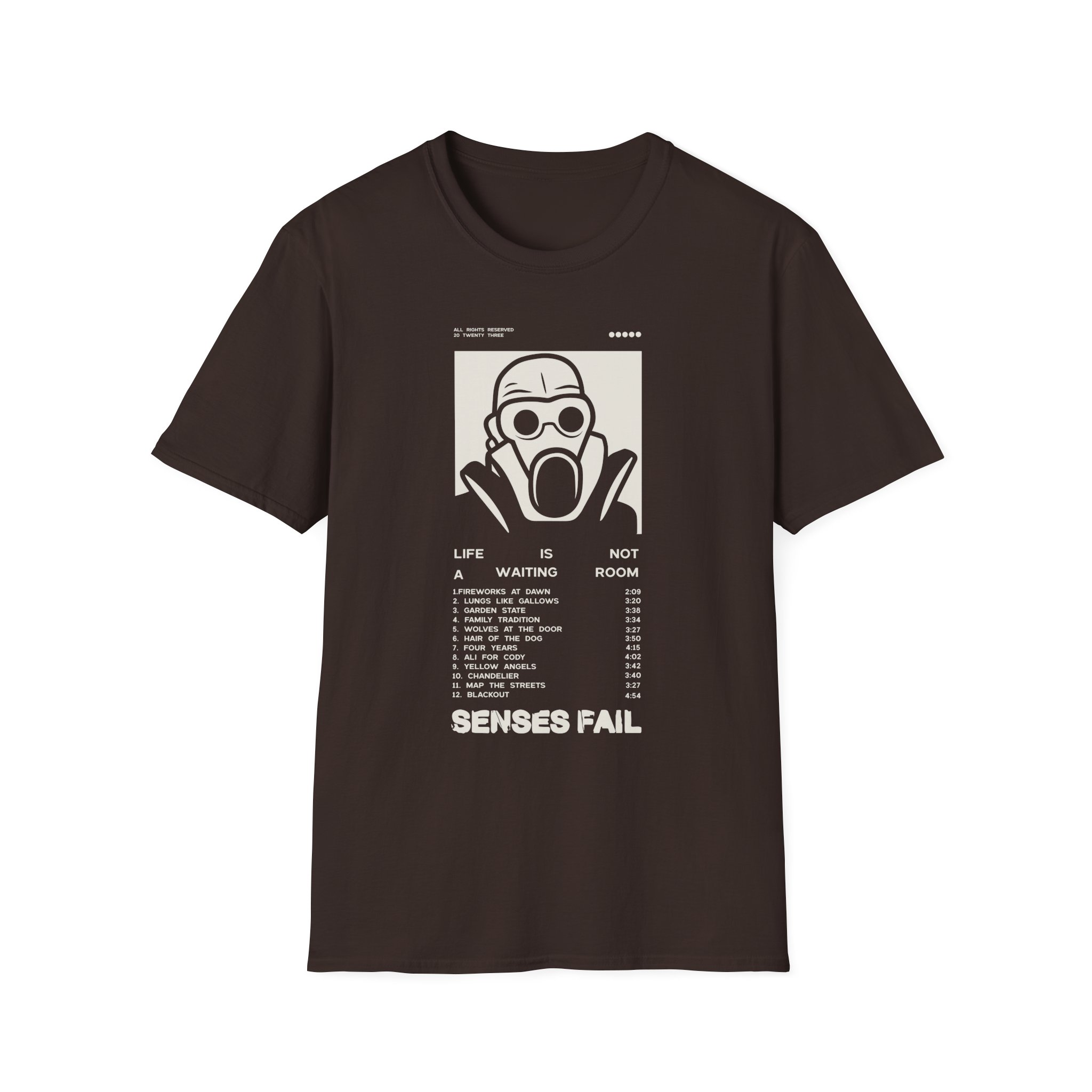Senses Fail Linawr Tour Unisex Softstyle T-Shirt