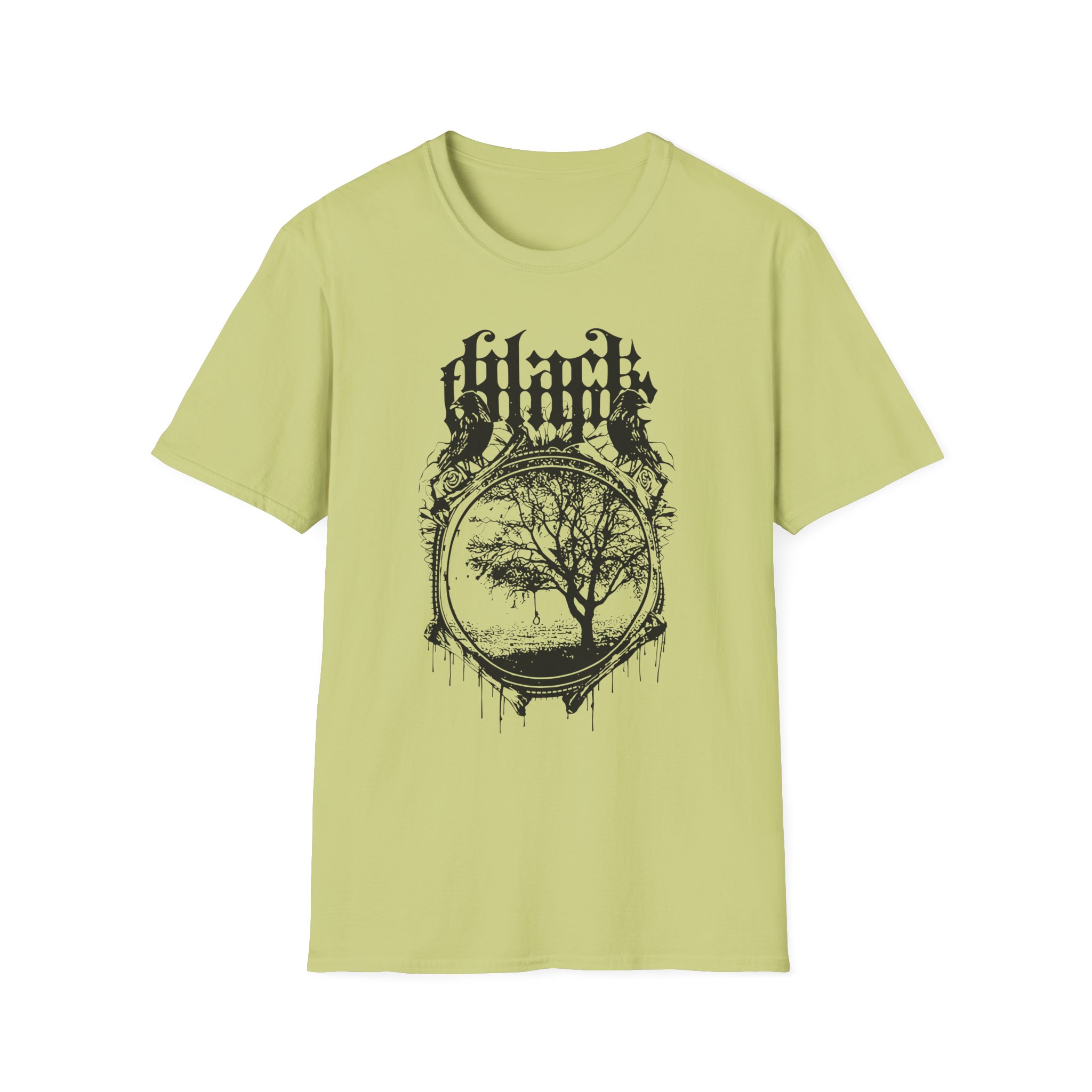 Black Tongue Murder Of Crows Unisex Softstyle T-Shirt