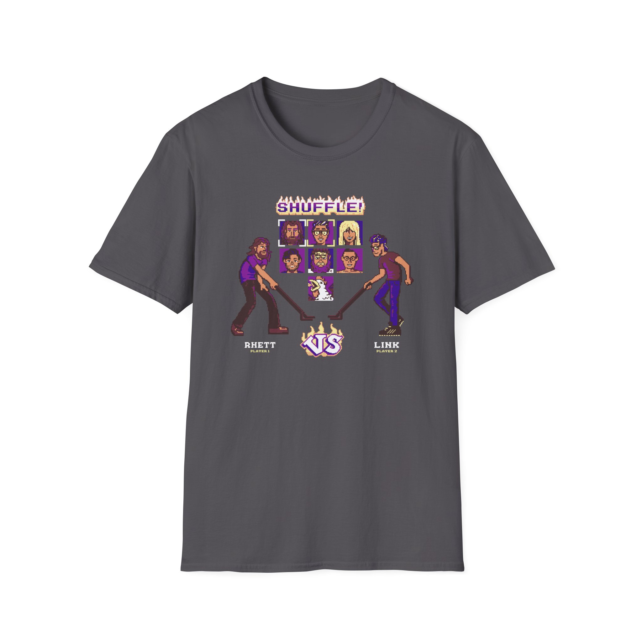 Good Mythical Morning Shuffleboard Arcade unisex softstyle t-shirt
