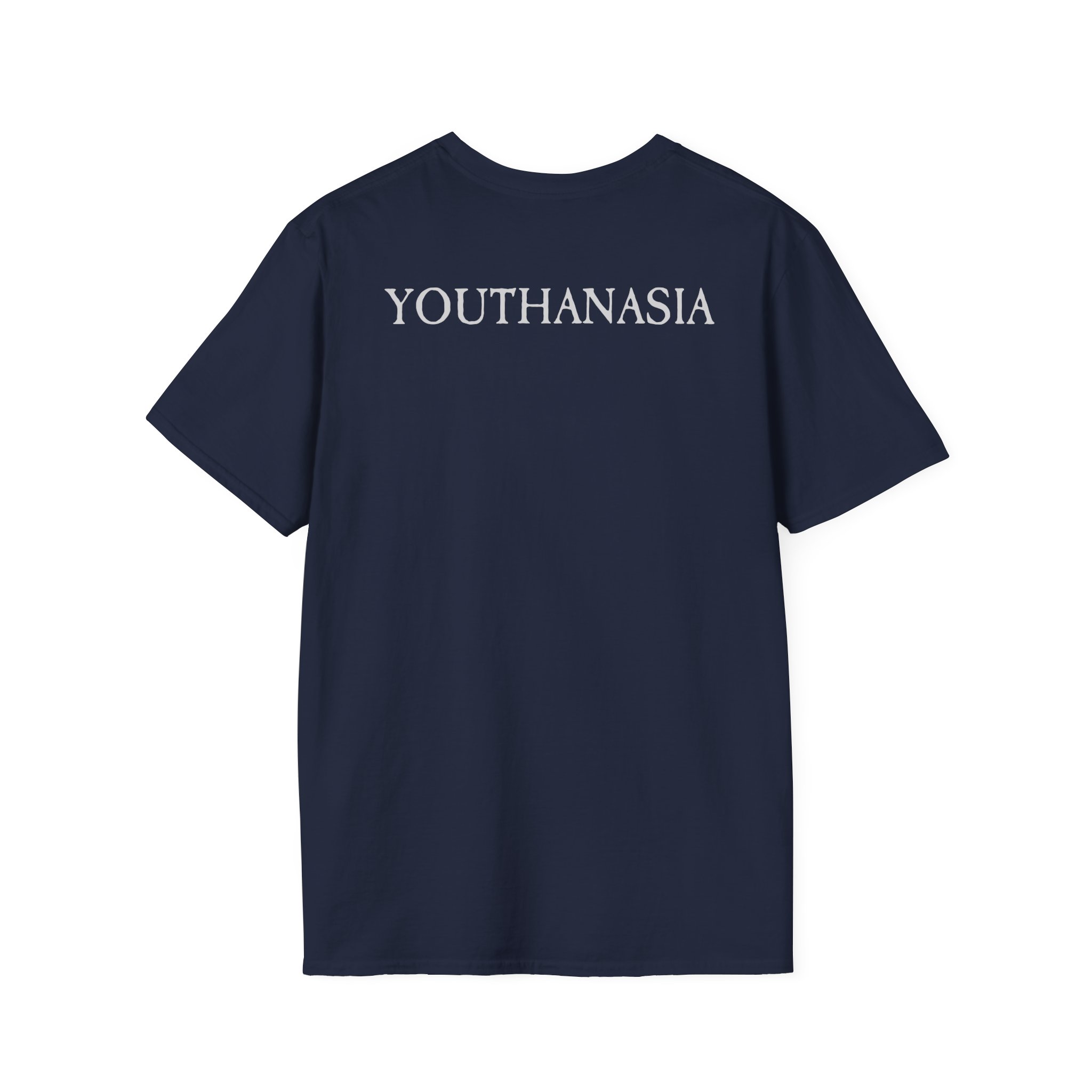 Megadeth Youthanasia Ripped Vic Unisex Softstyle T-Shirt