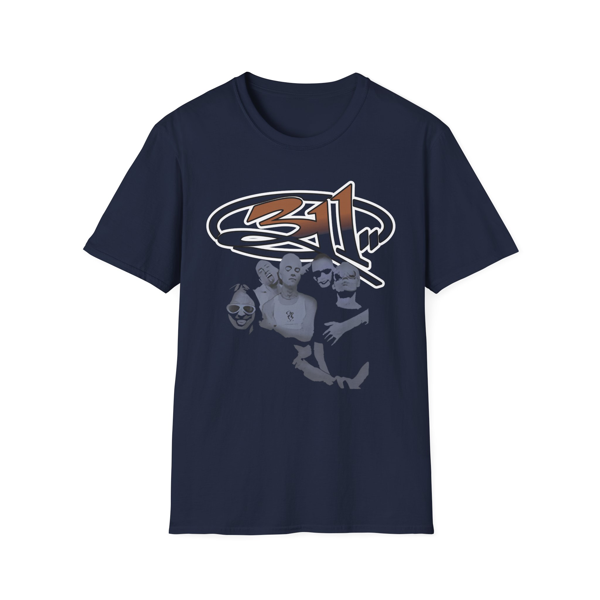 311 Band Photo Unisex Softstyle T-Shirt