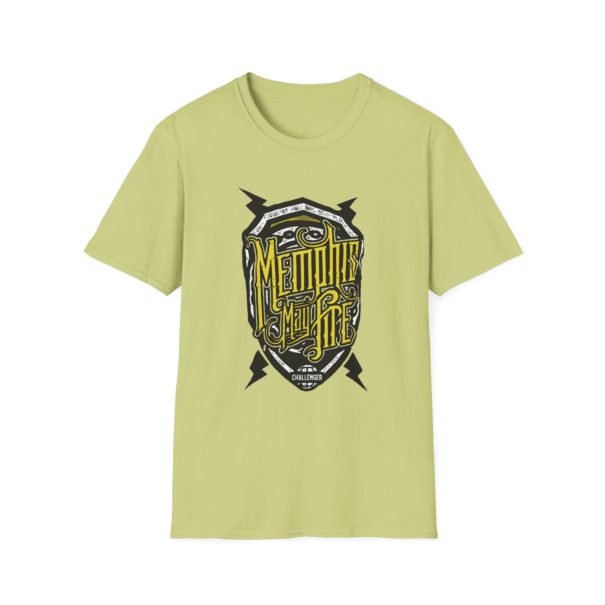 Memphis May Fire Shield Unisex Softstyle T-Shirt