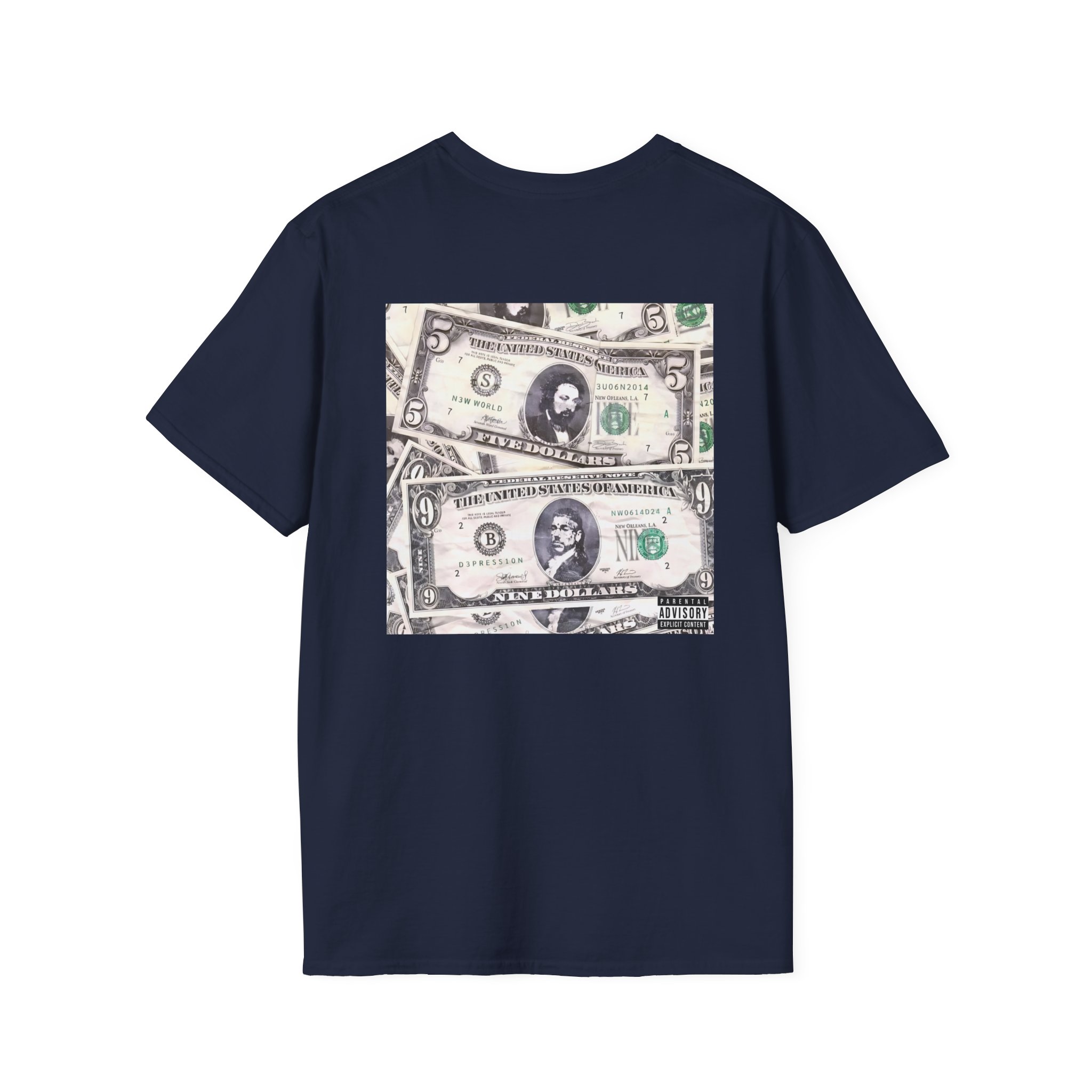 Suicide Boys World Depression Album Cover 2 Unisex Softstyle T-Shirt