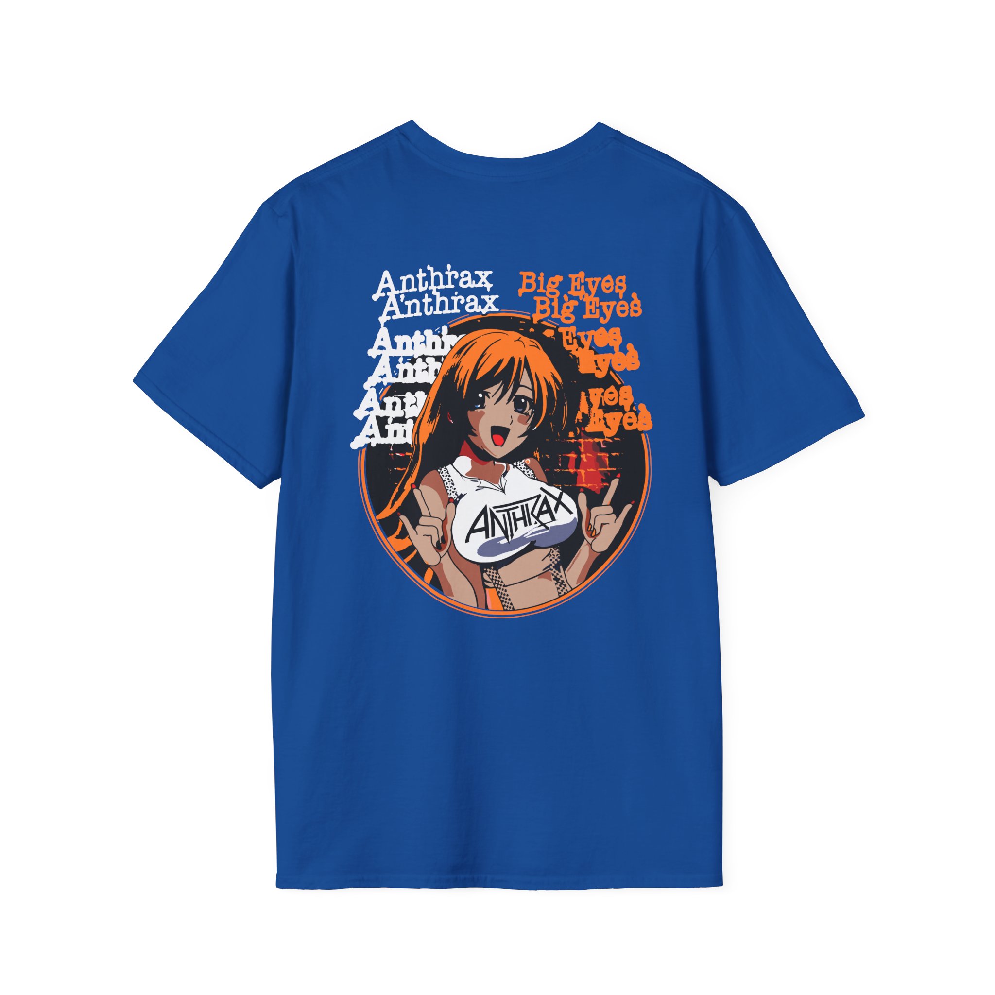Anthrax Big Eyes Unisex Softstyle T-Shirt