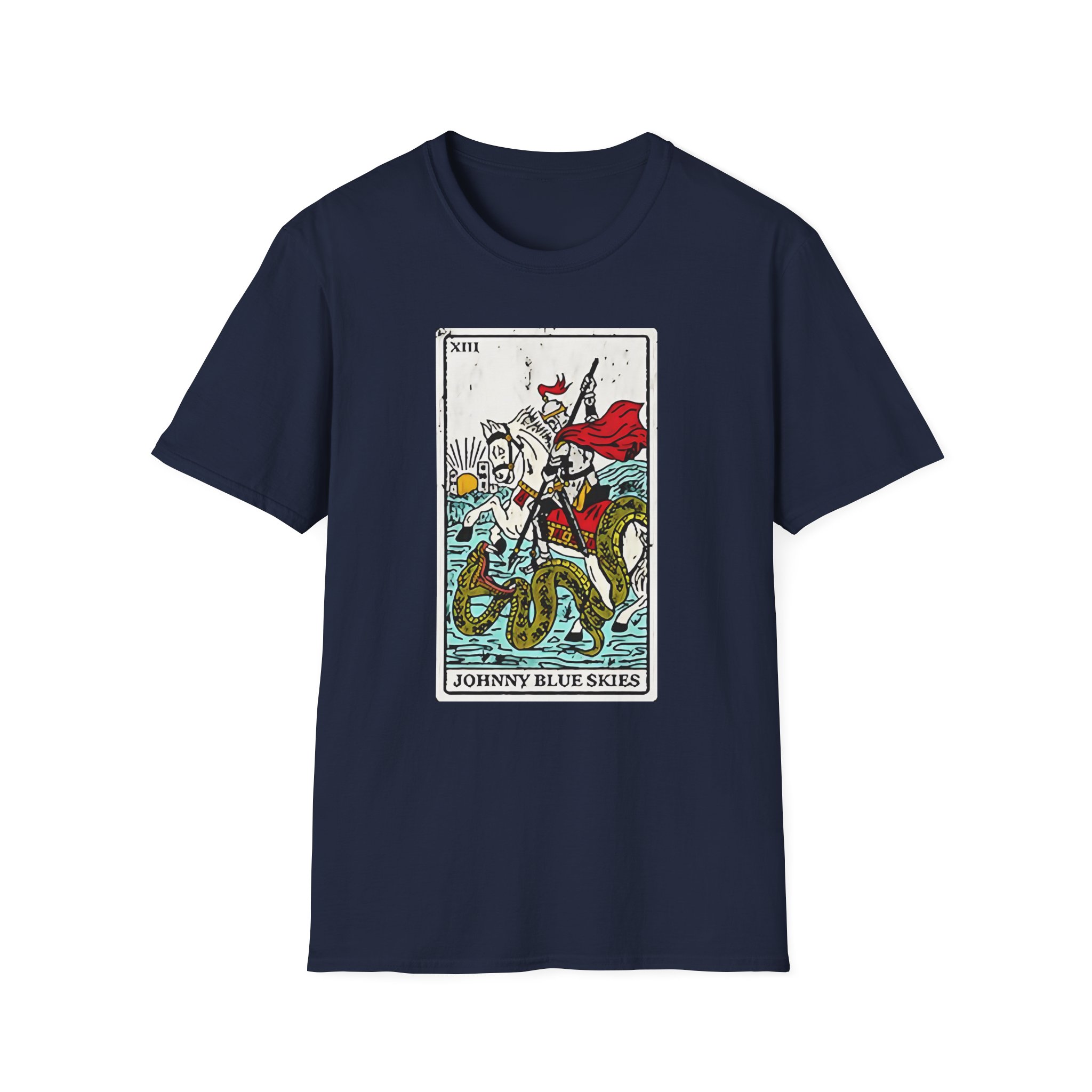Sturgill Simpson Death Card Unisex Softstyle T-Shirt