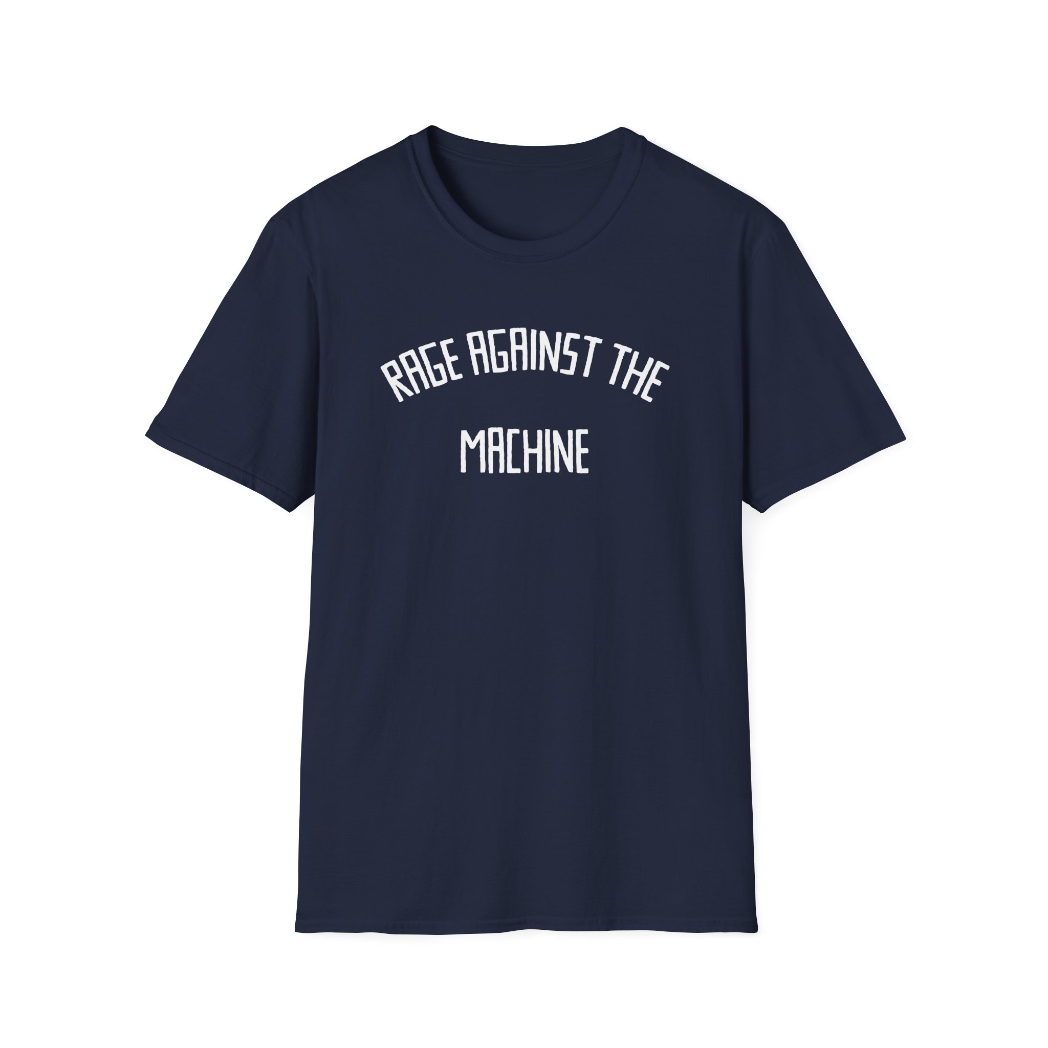 Rage Against the Machine Text Unisex Softstyle T-Shirt