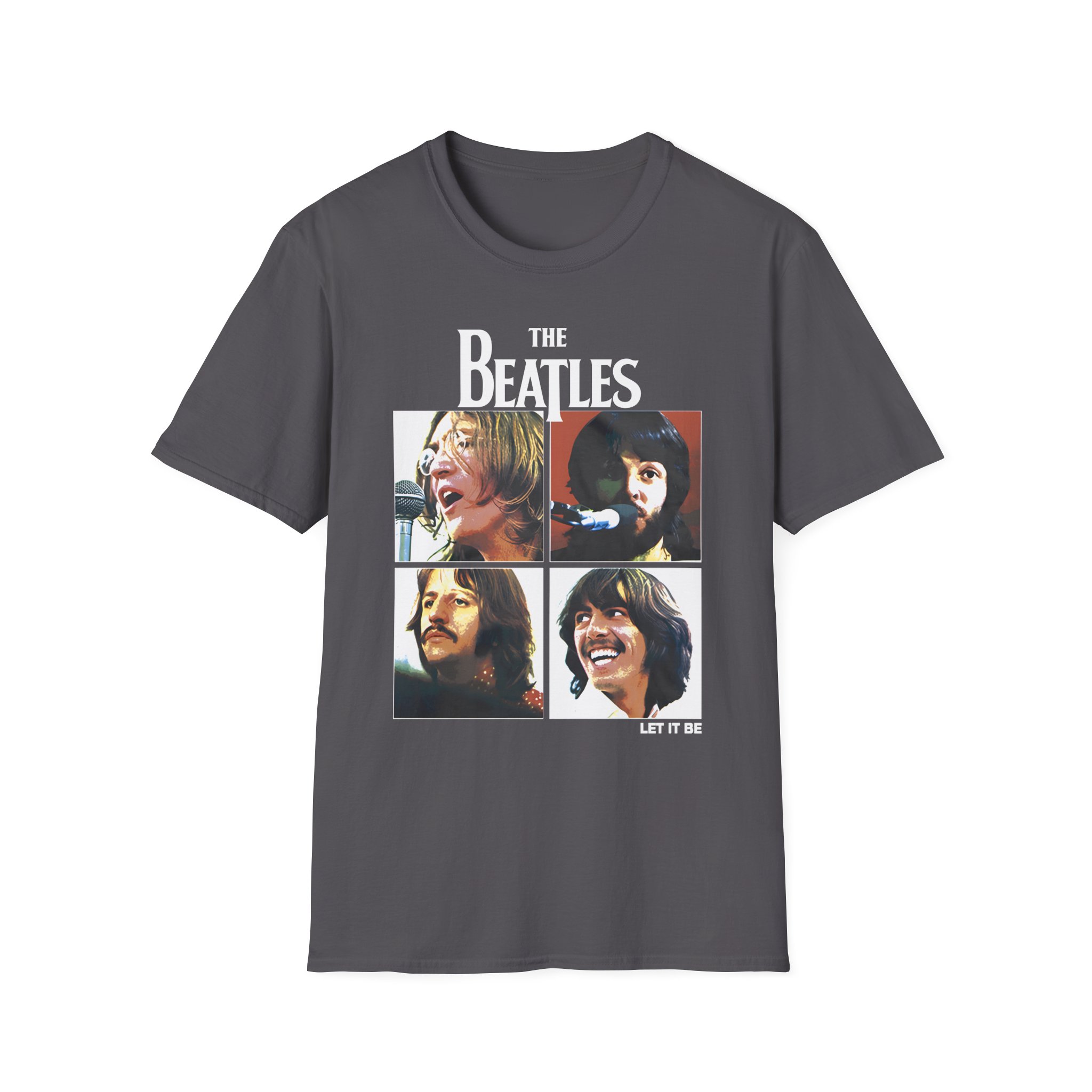 The Beatles Let It Be Unisex Softstyle T-Shirt