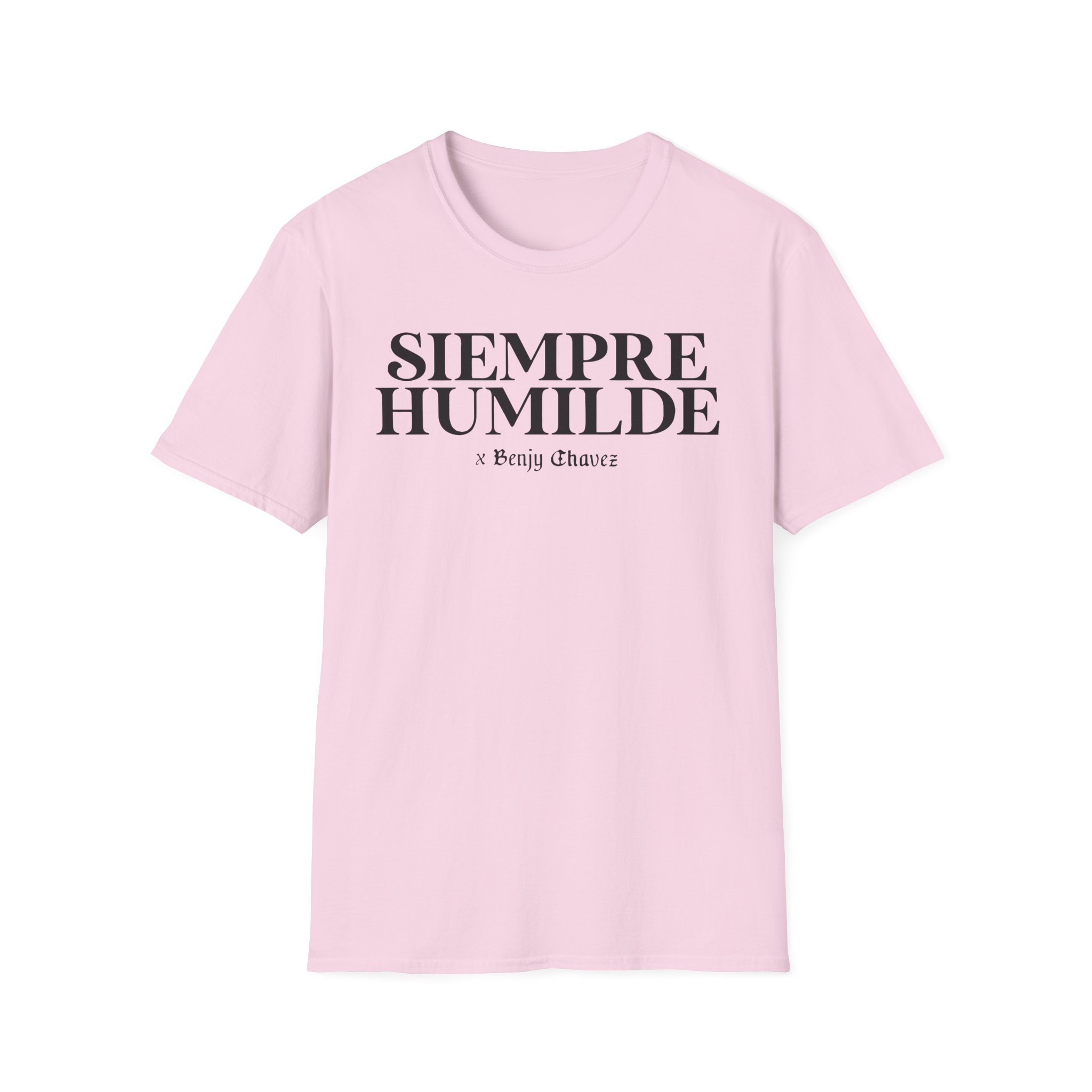 Benjy Chavez Siempre Humilde Unisex Softstyle T-Shirt