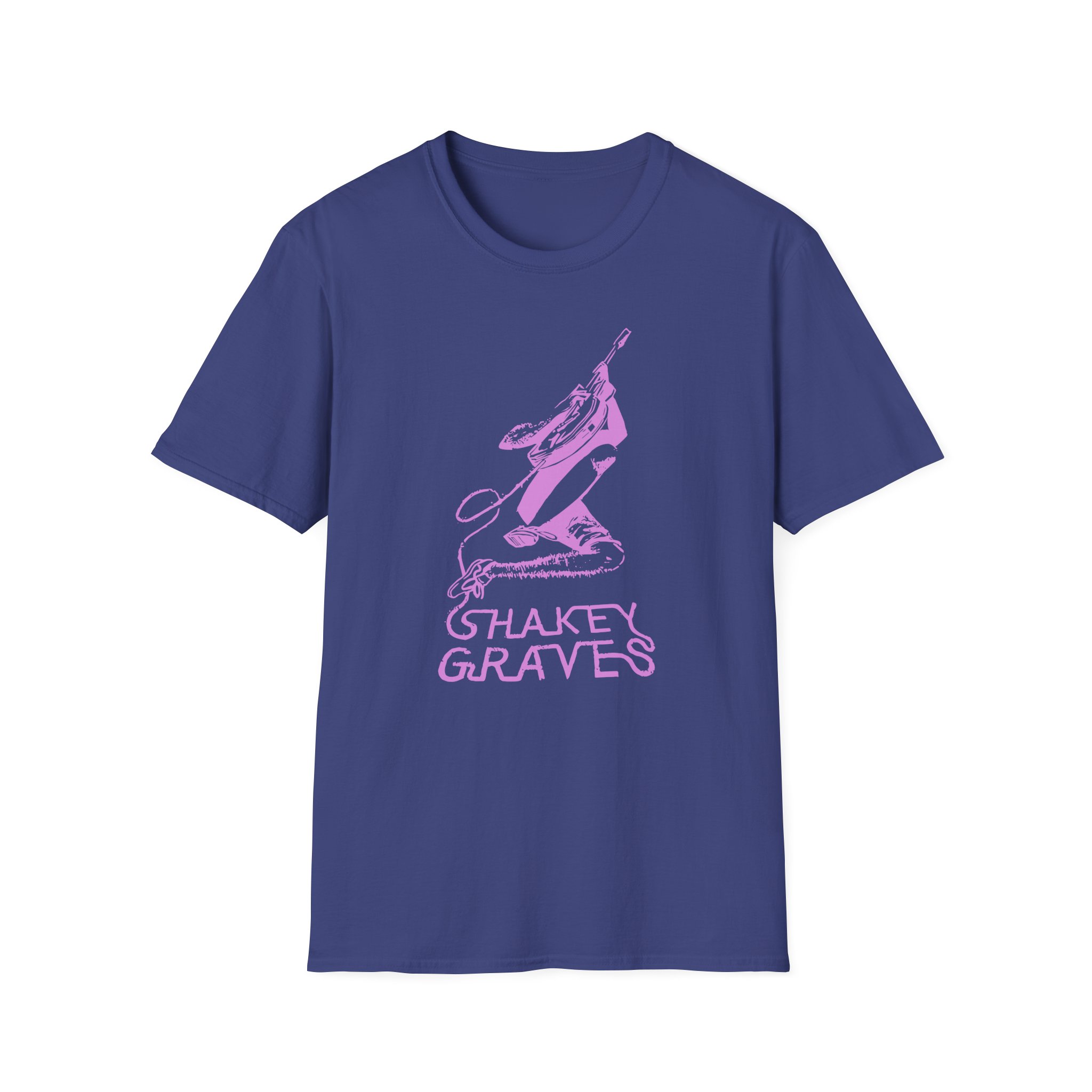 Shakey Graves Triple Skull Unisex Softstyle T-Shirt