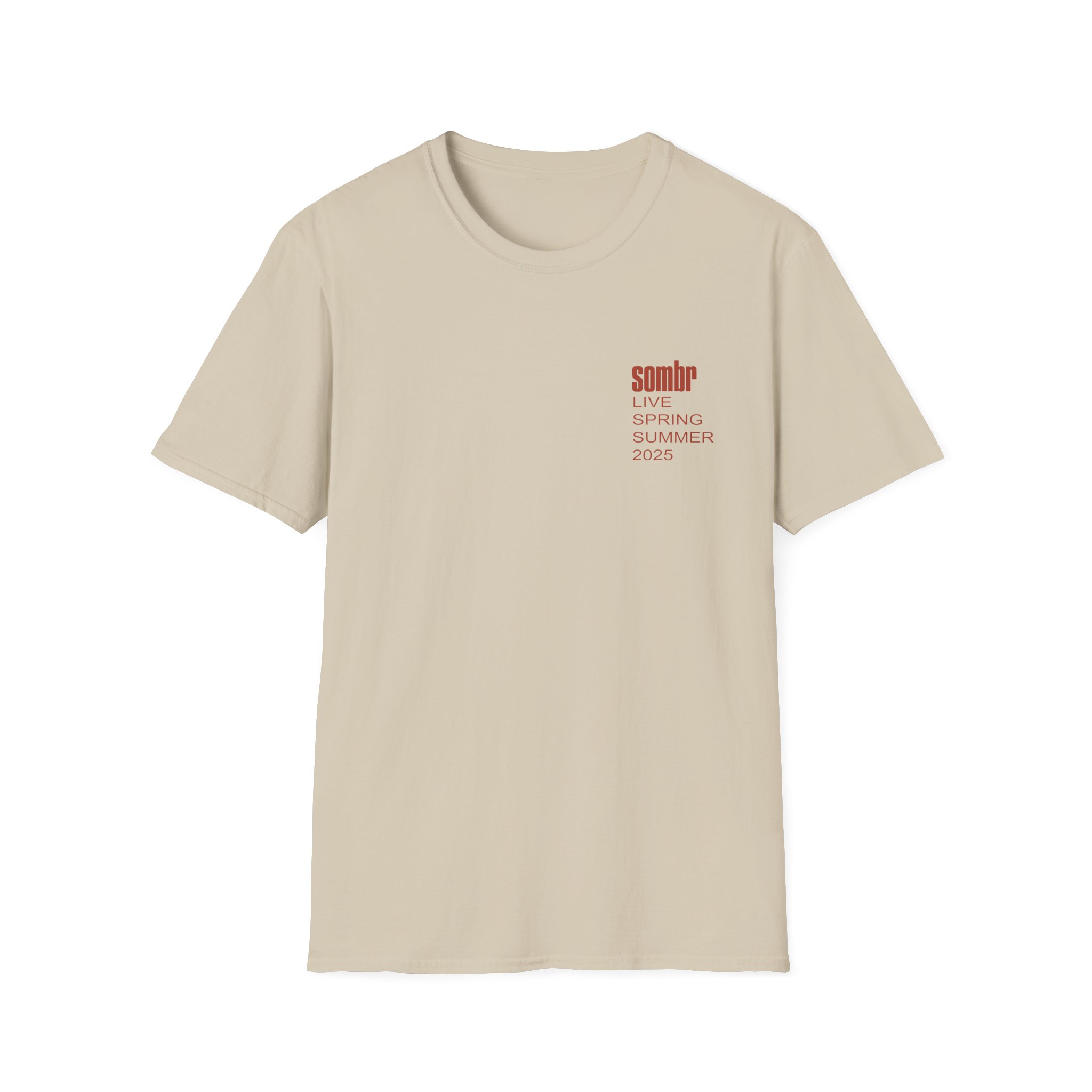 Sombr Live Spring 2025 Tour Unisex T-Shirt