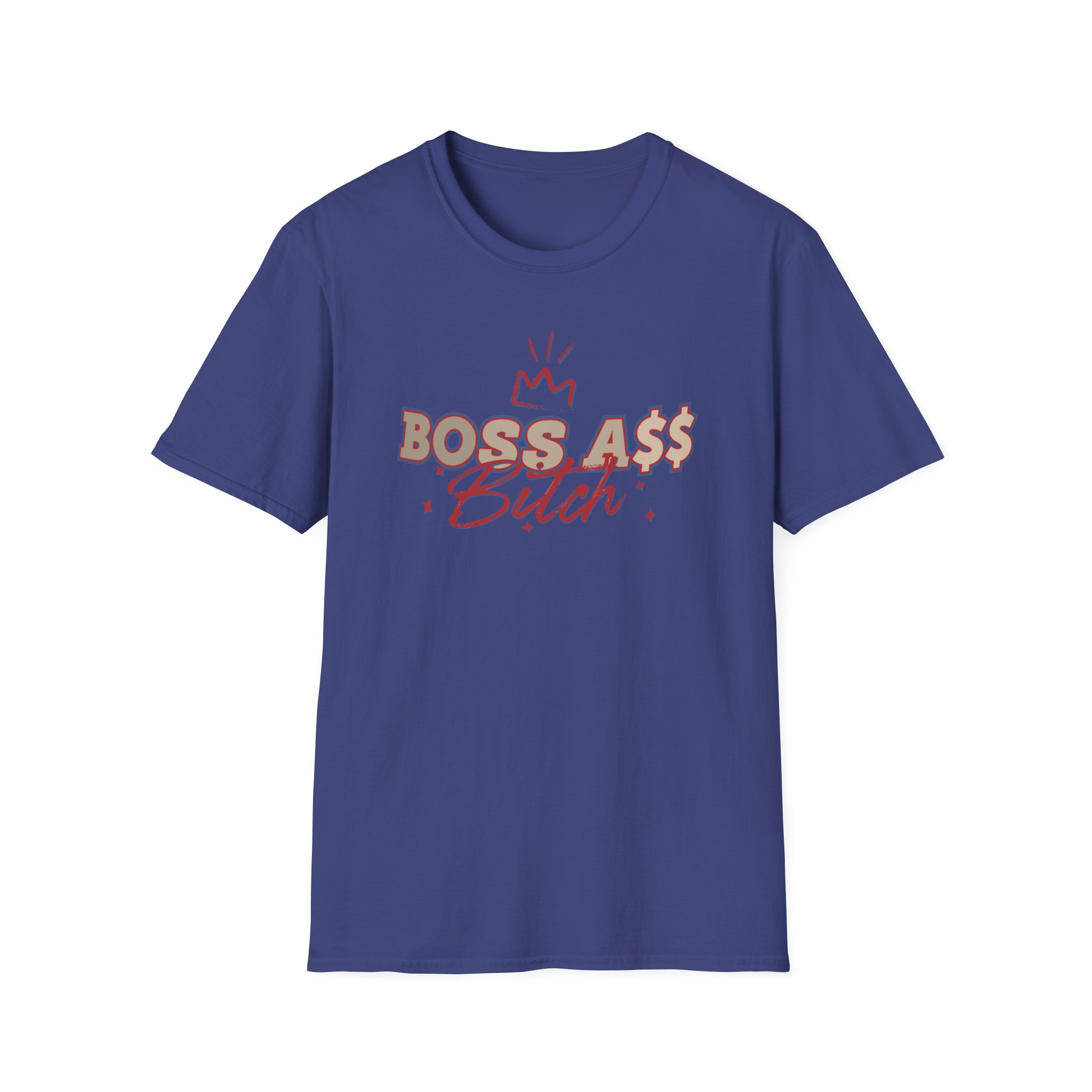 Ted Lasso Boss Ass Bitch Unisex Softstyle T-Shirt