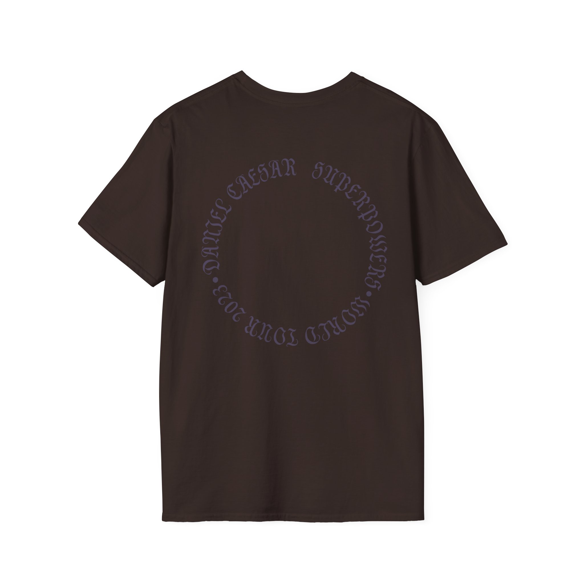 Daniel Caesar Superpowers World Tour Unisex Softstyle T-Shirt