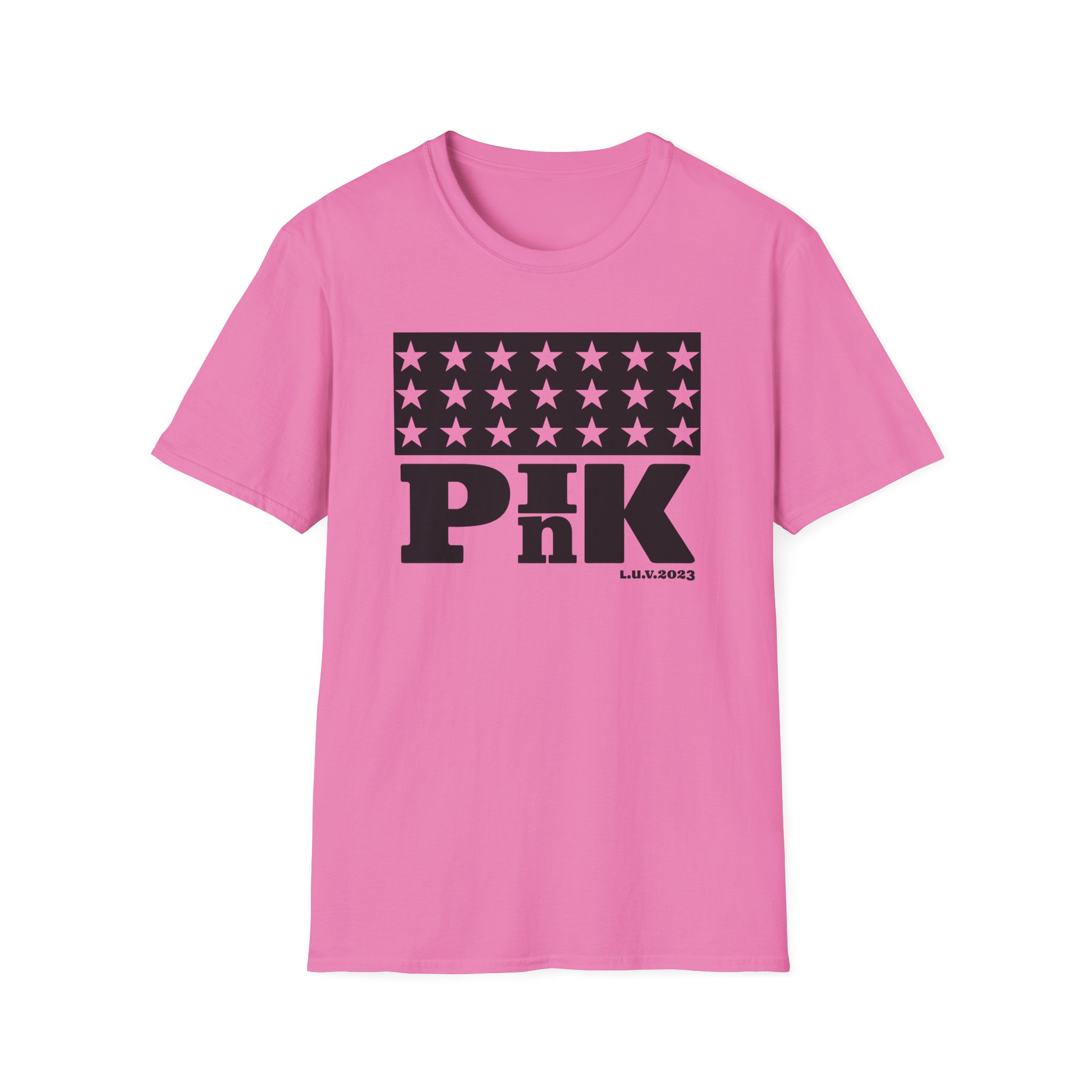 Lil Uzi Vert Pink LUV Unisex Softstyle T-Shirt