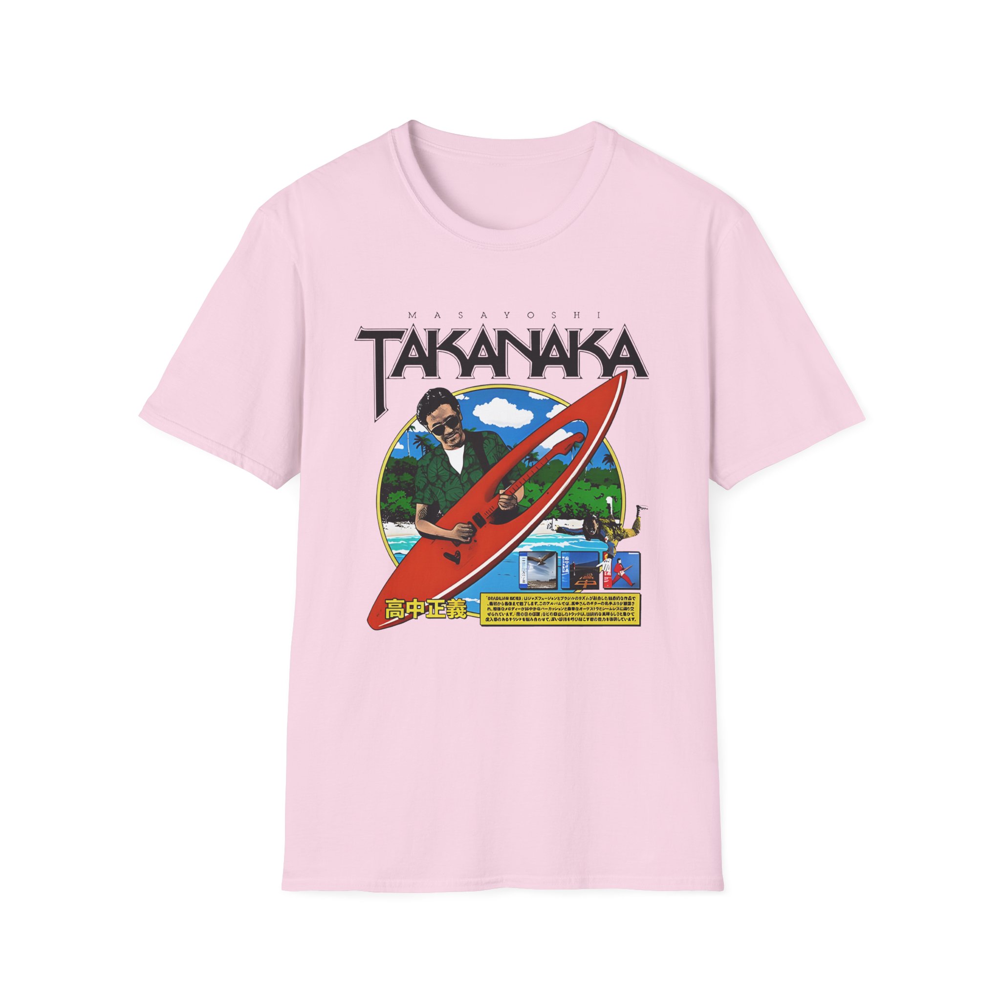 Masayoshi Takanaka Unisex Softstyle T-Shirt