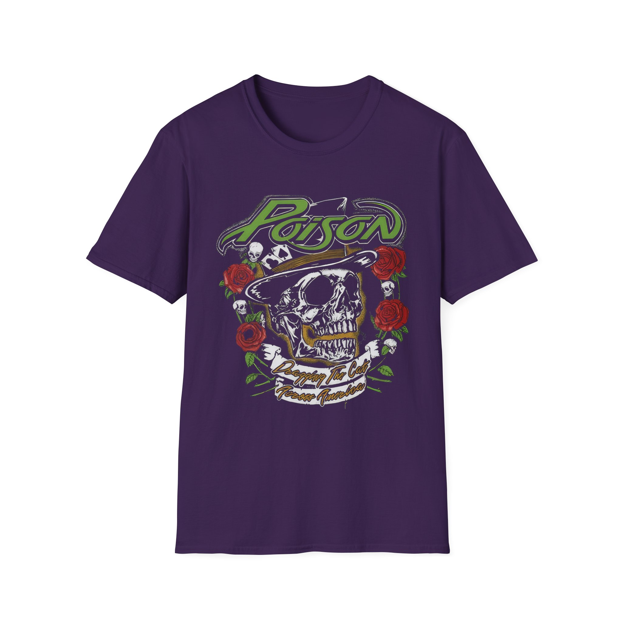 Poison Dragging the Cat Unisex Softstyle T-Shirt