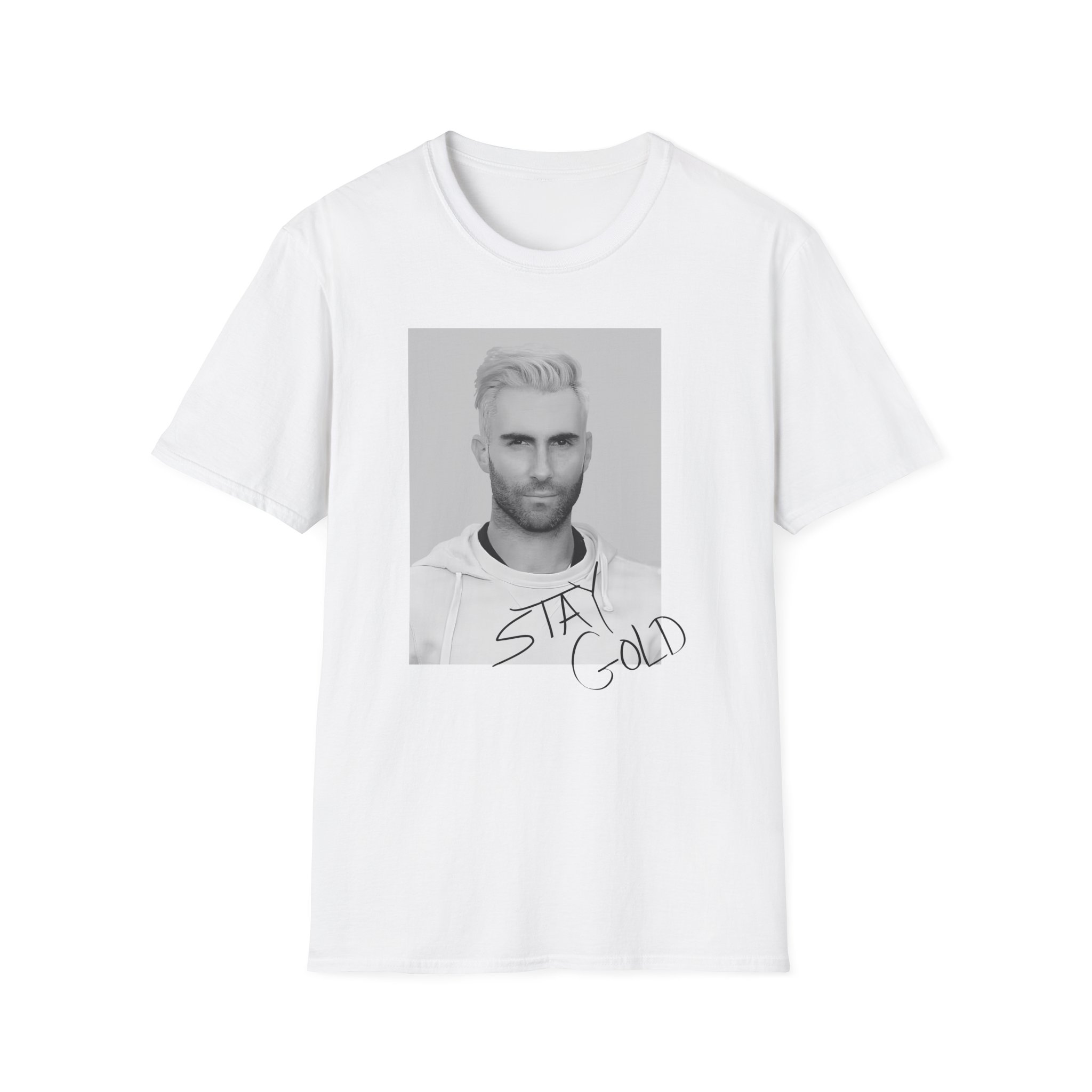 Adam Levine Stay Gold unisex softstyle t-shirt